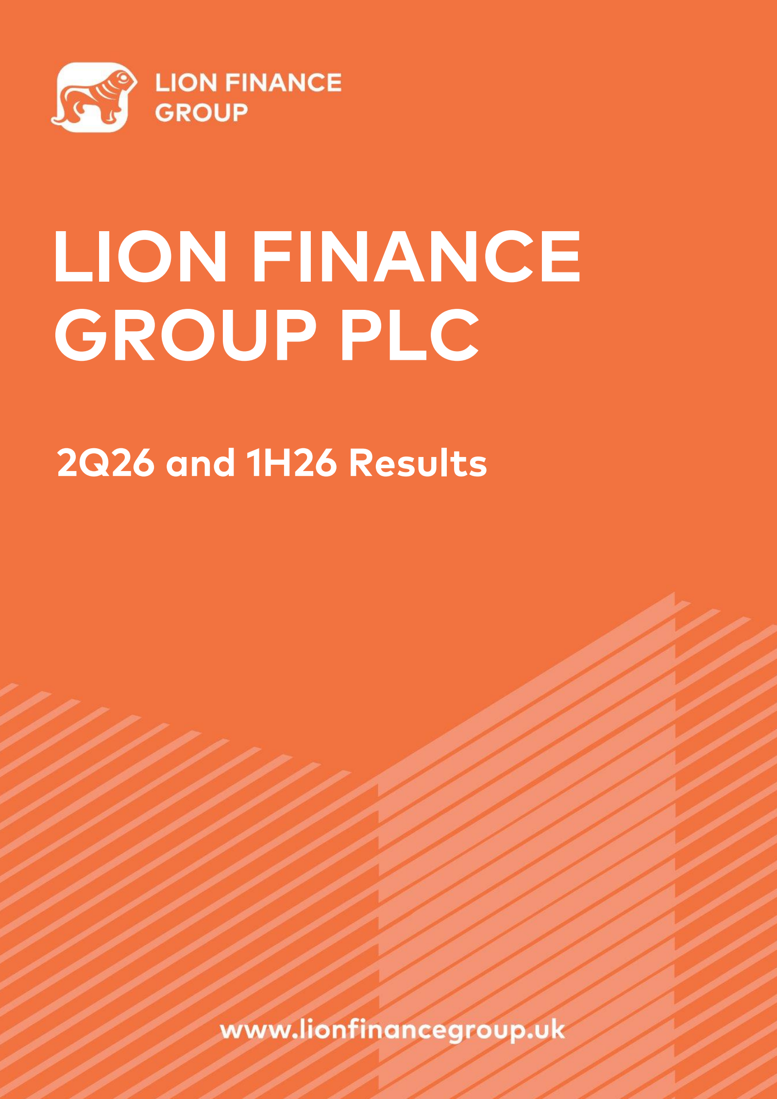 Lion Finance Group's Q2 2026 Interim report