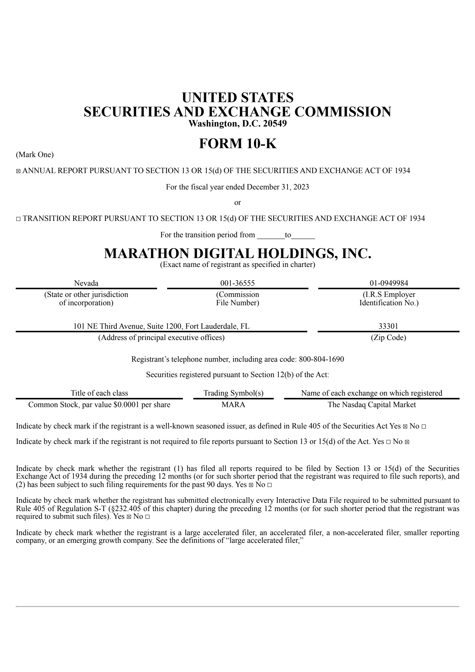 Greenwave Technology Solutions' Q4 2023 Annual report