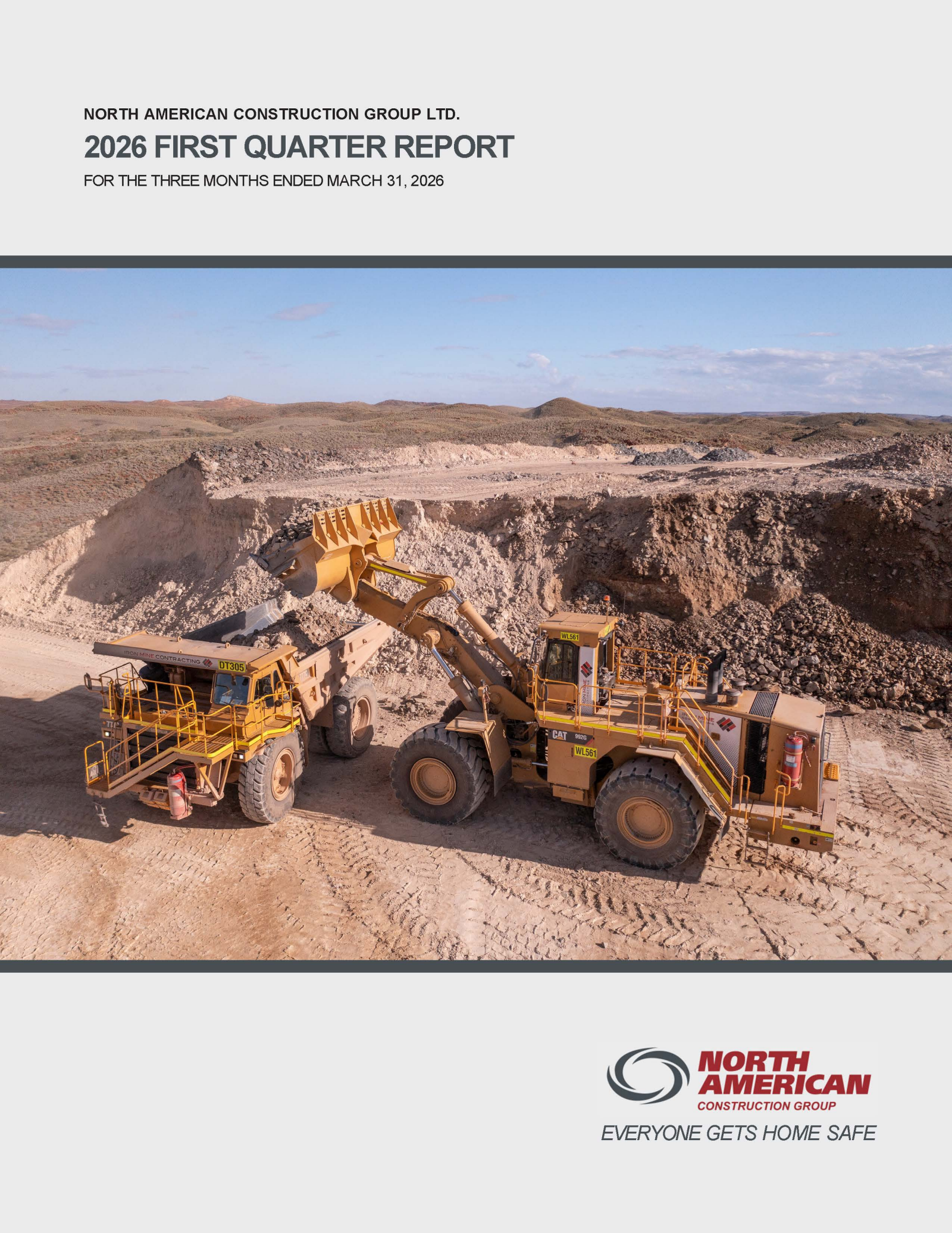 North American Construction Group's Q1 2026 Interim report