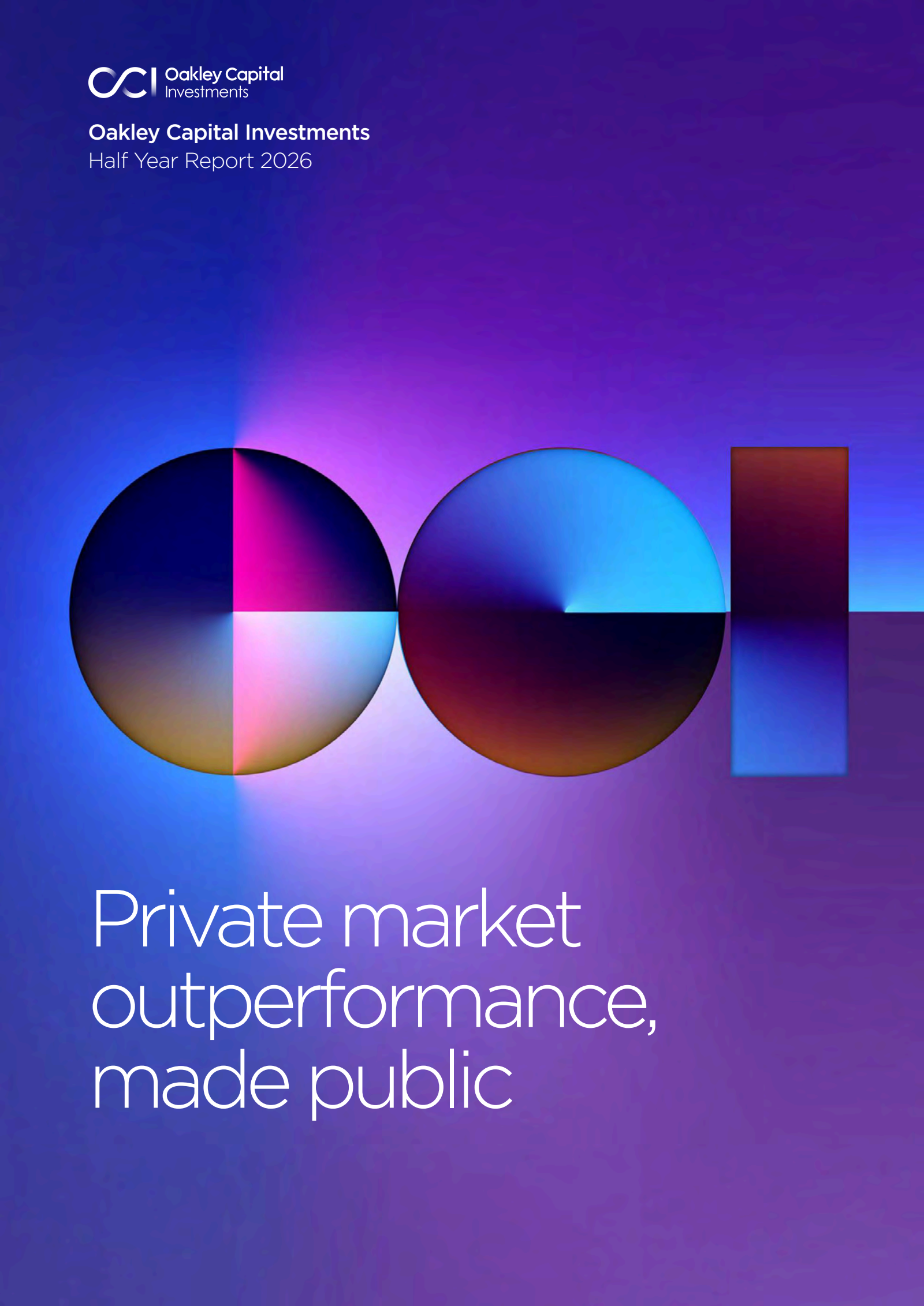 Oakley Capital Investments' H1 2026 Interim report