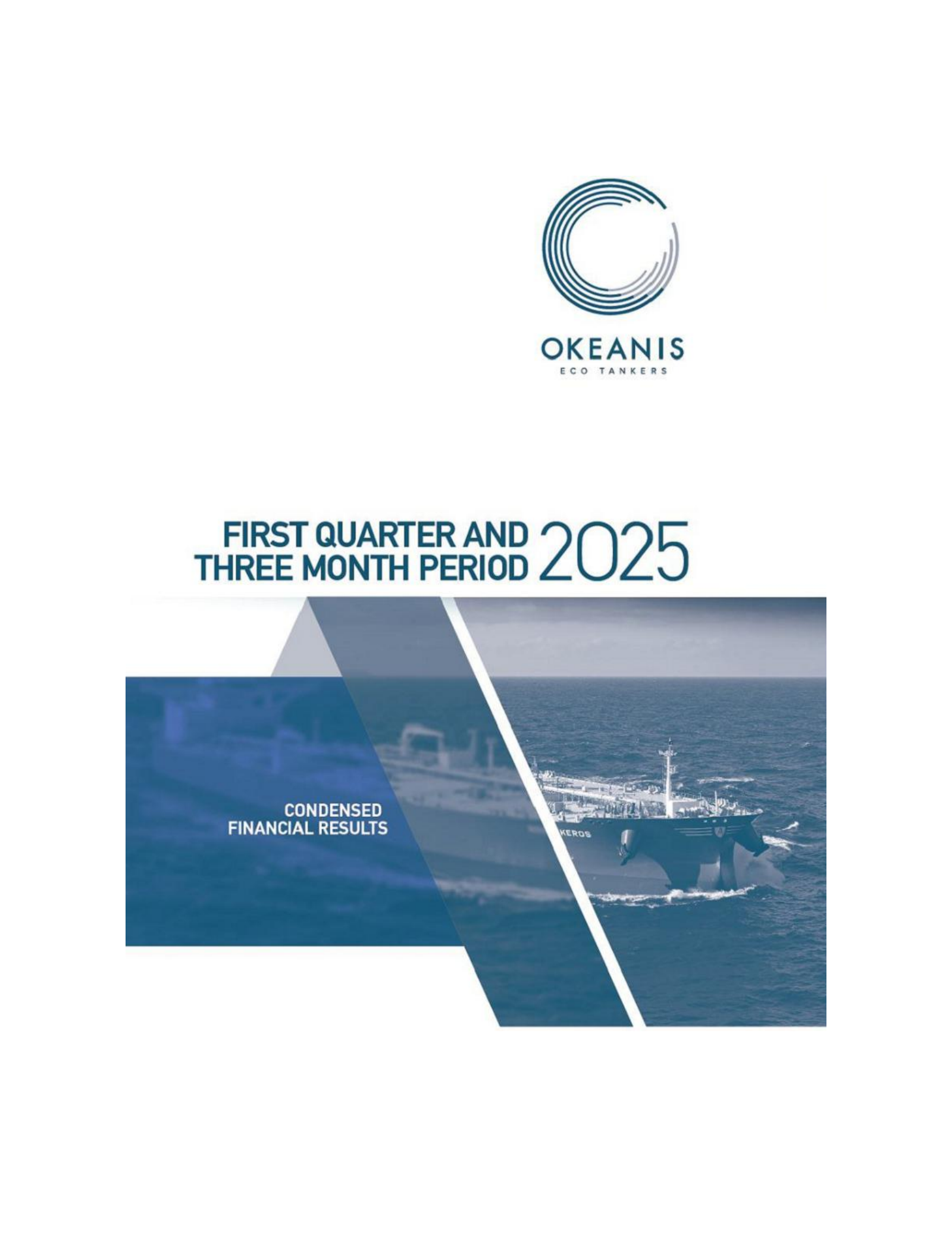 Okeanis Eco Tankers' Q1 2025 Interim report