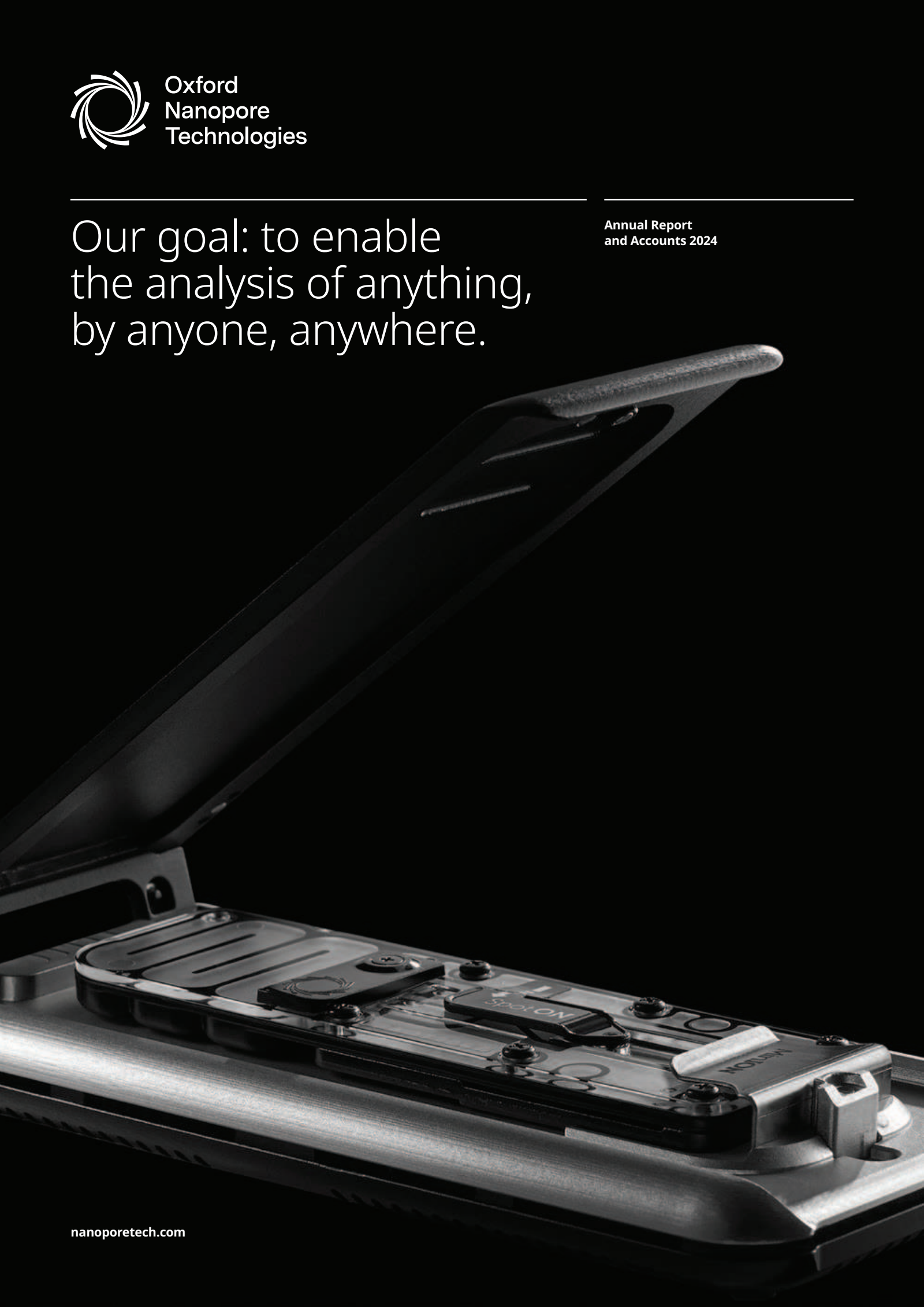 Oxford Nanopore Technologies' H2 2024 Annual report