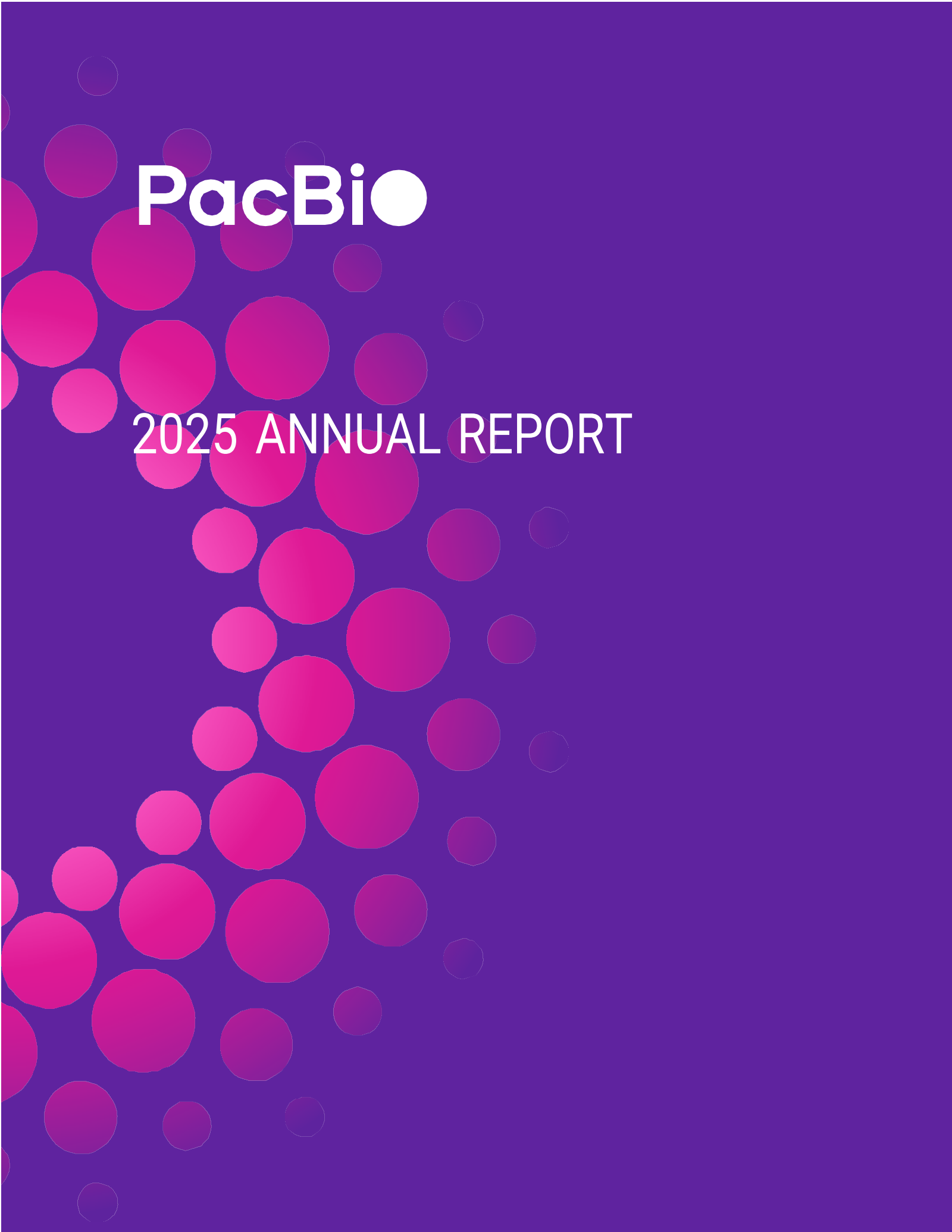 Pacific Biosciences of California's Q4 2025 Annual report