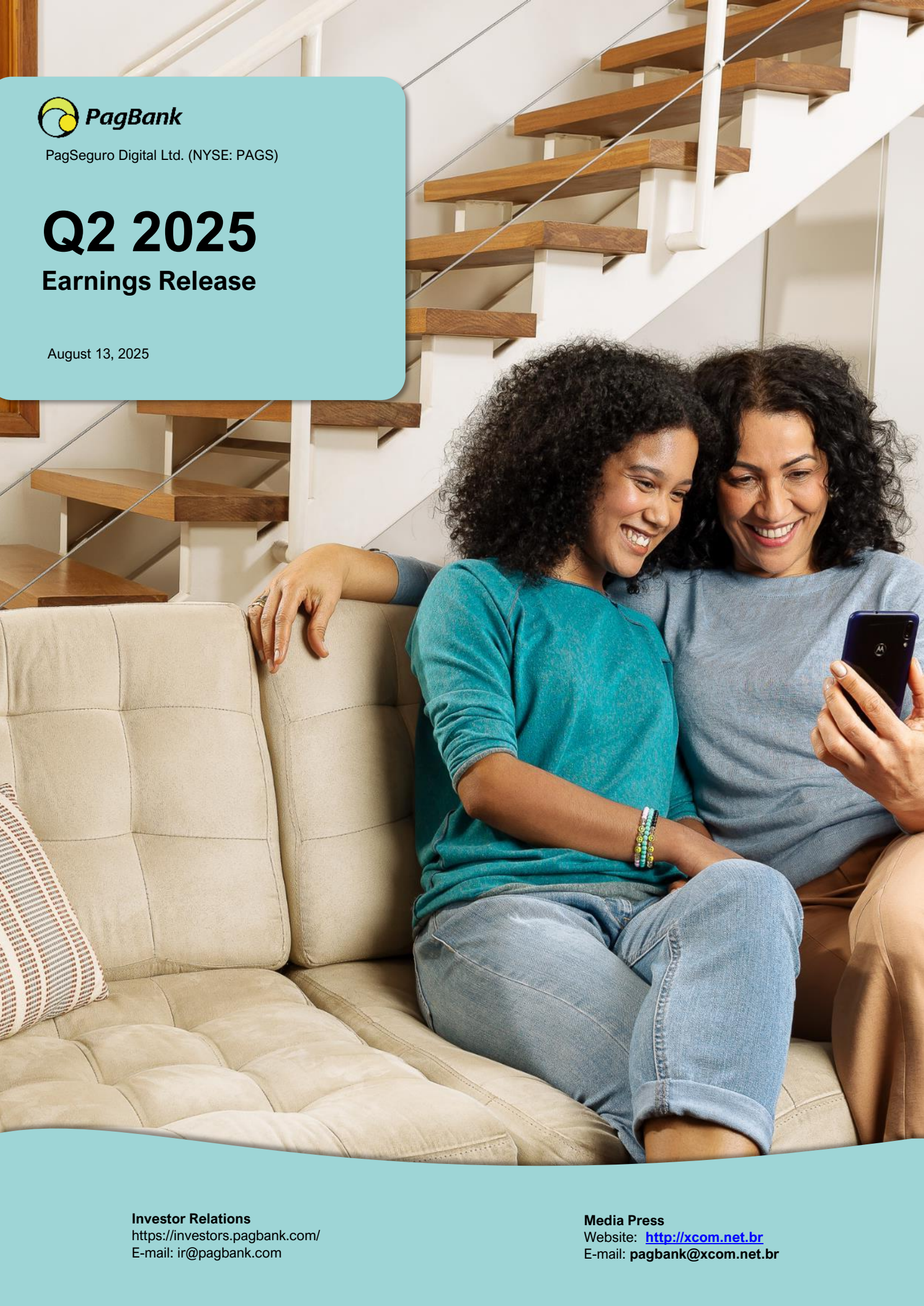 PagSeguro Digital's Q2 2025 Earnings Release