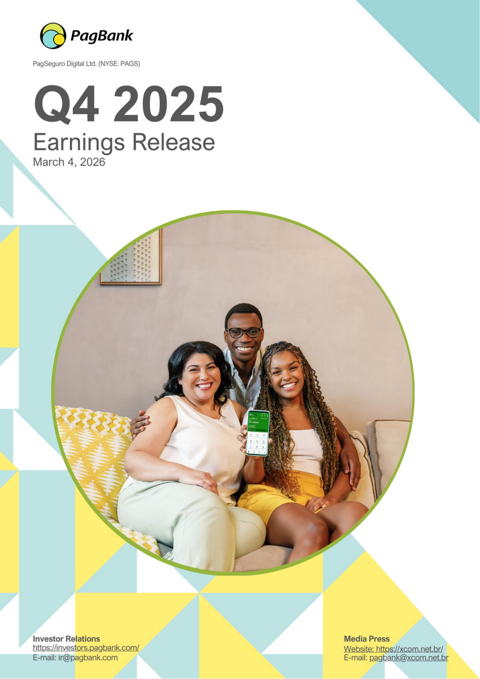 PagSeguro Digital's Q4 2025 Press Release