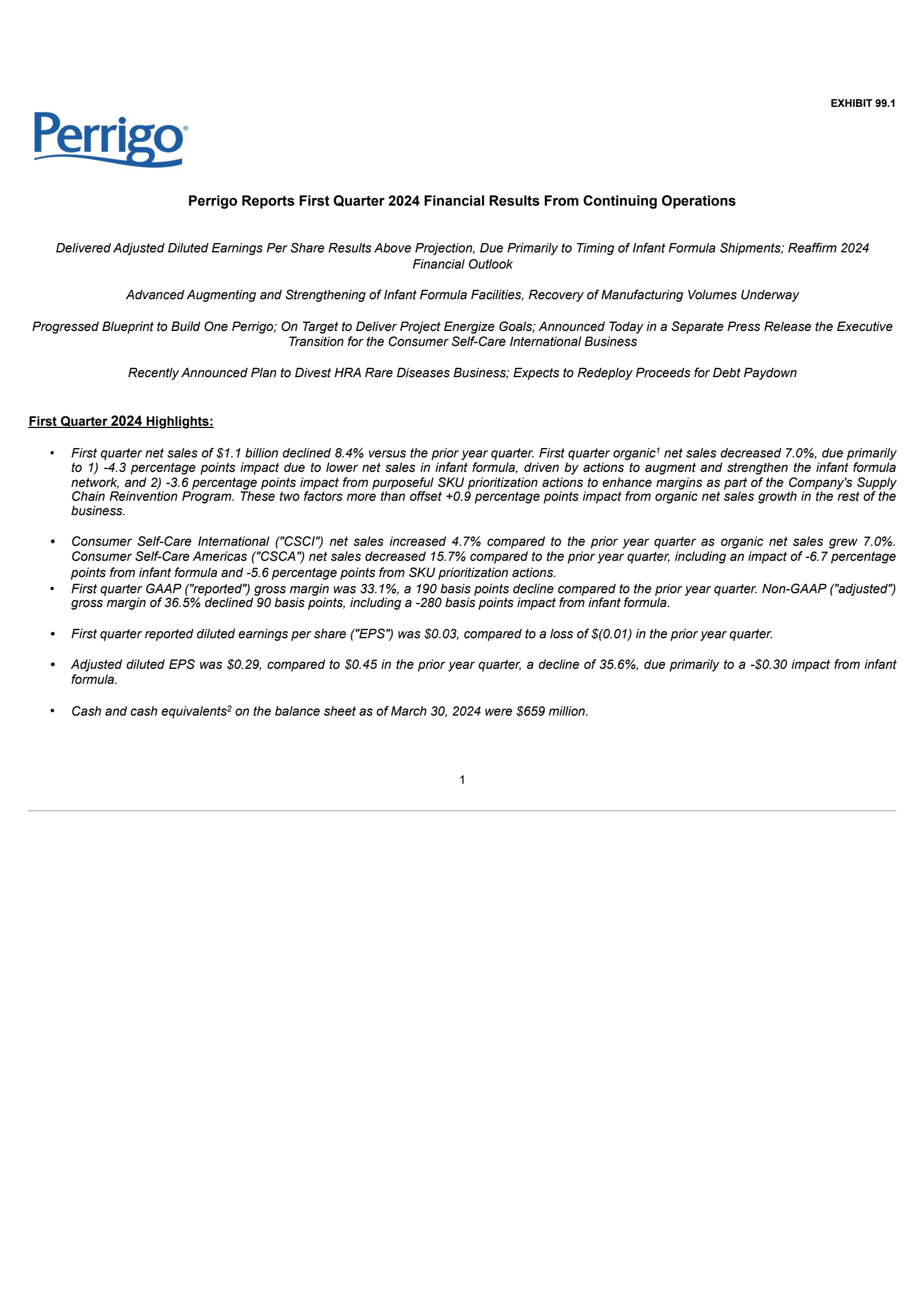 Chegg's Q1 2024 Press Release