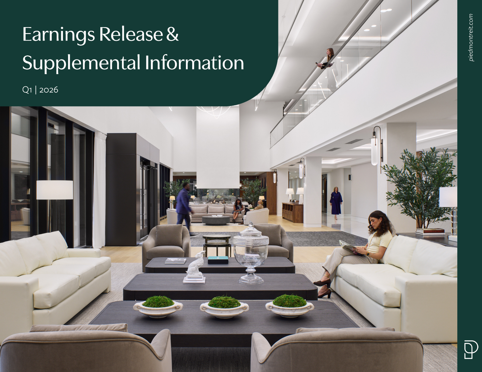 Piedmont Realty Trust's Q1 2026 Press Release