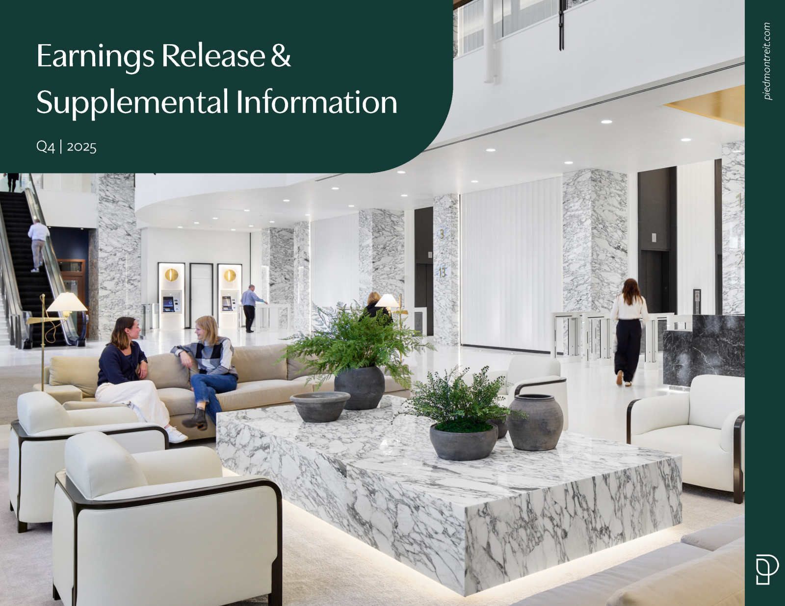 Piedmont Realty Trust's Q4 2025 Press Release