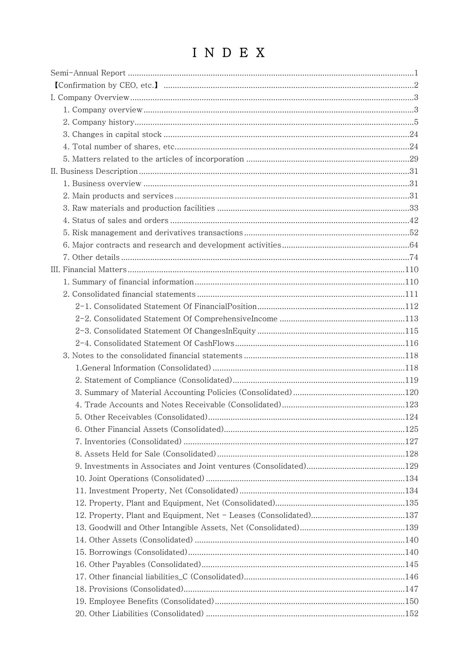 POSCO's Q2 2026 Interim report