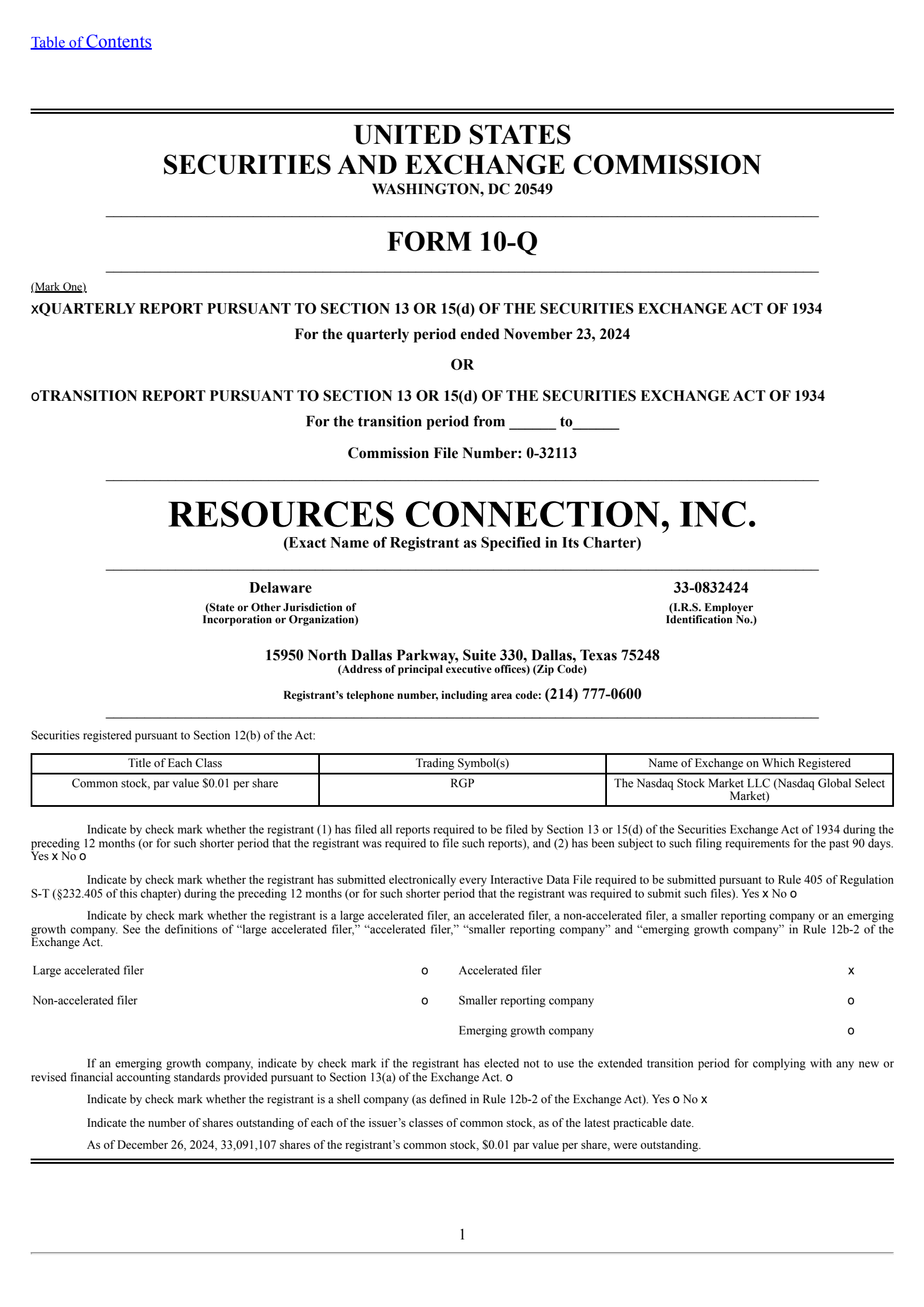 RGP Q2 2025 Earnings Report on 1/2/2025