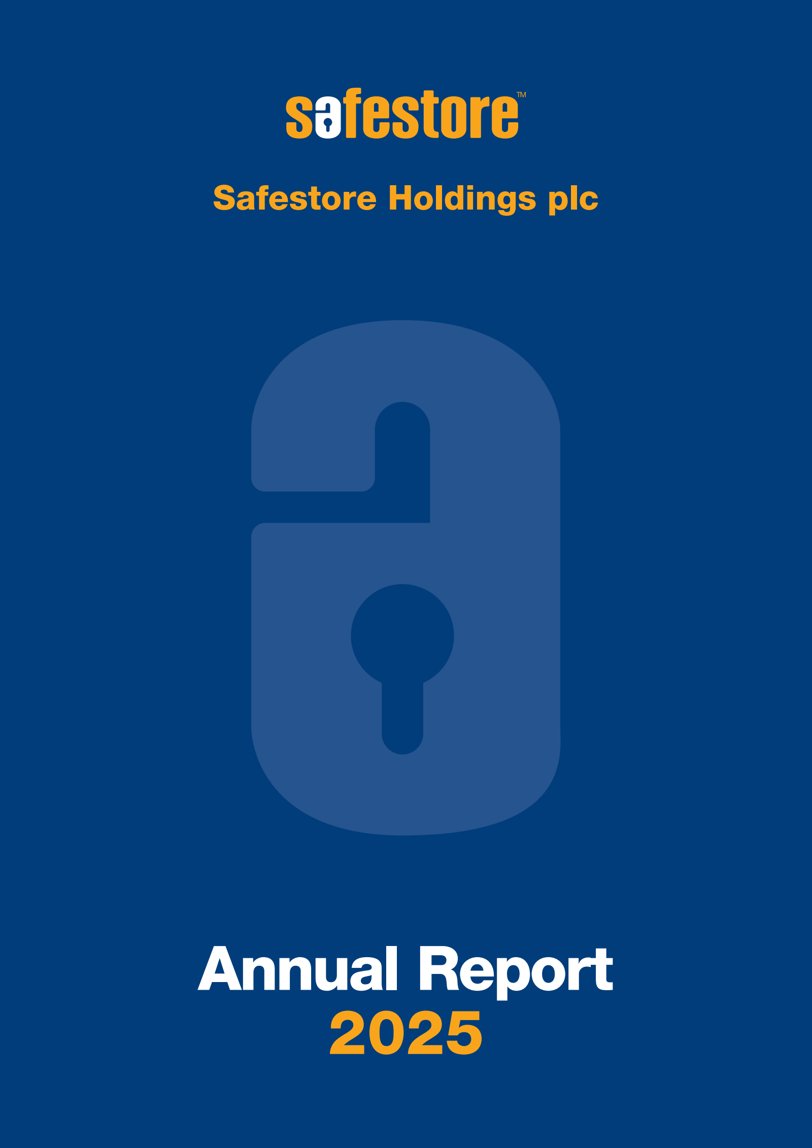 Safestore's H2 2025 Annual report