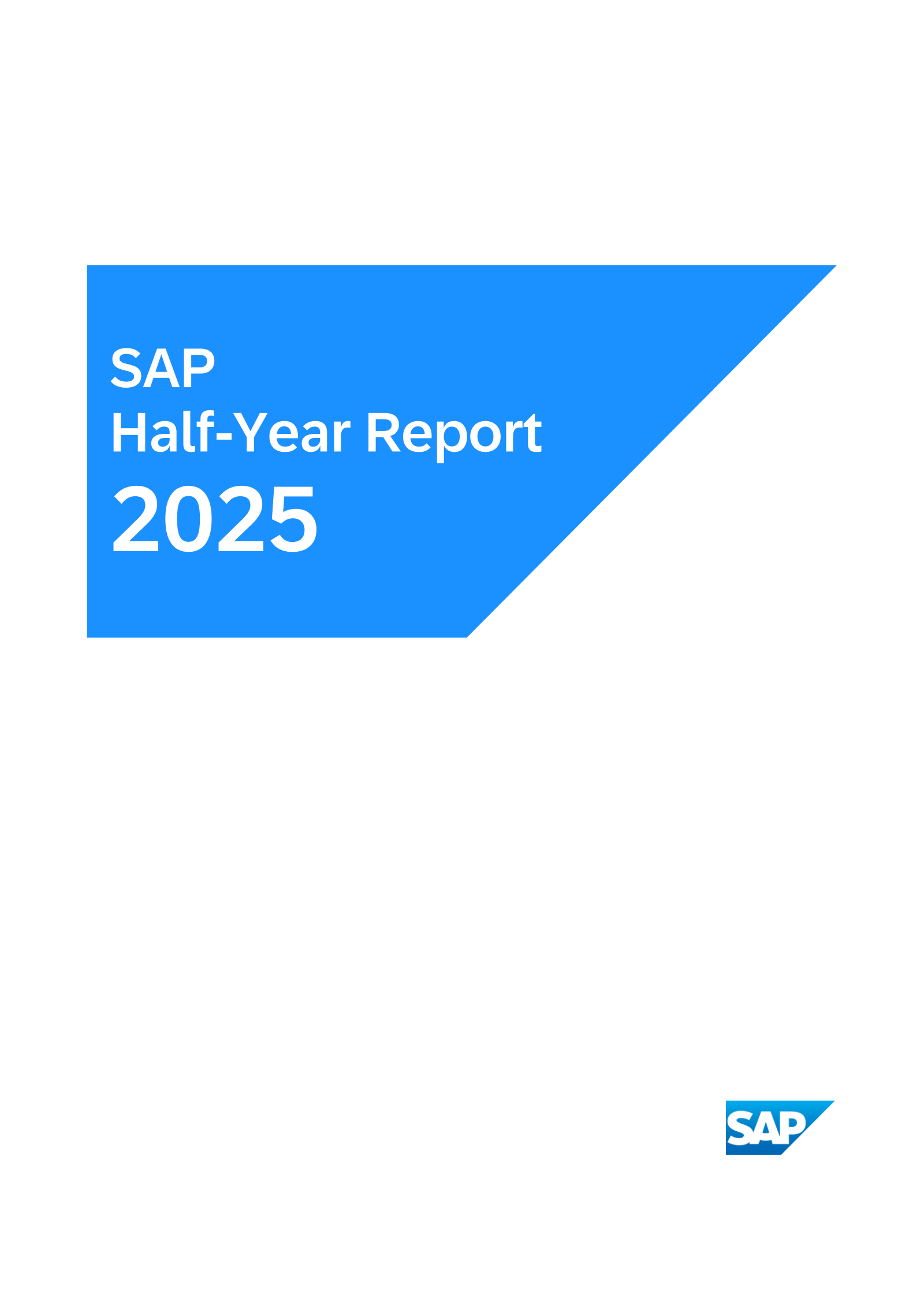 SAP's Q2 2025 Interim report