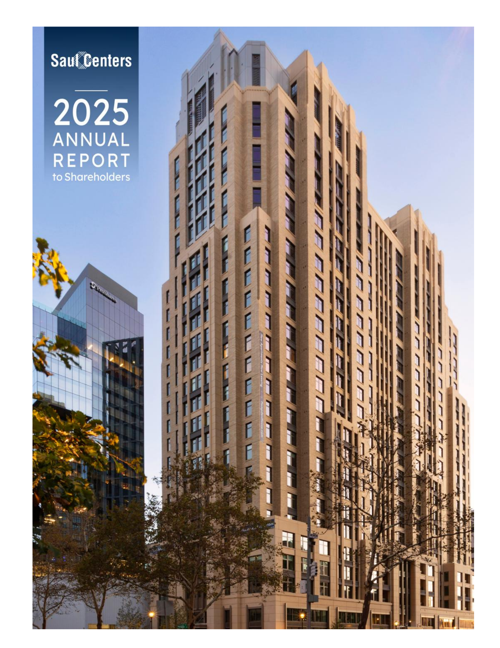 Saul Centers' Q4 2025 Annual report