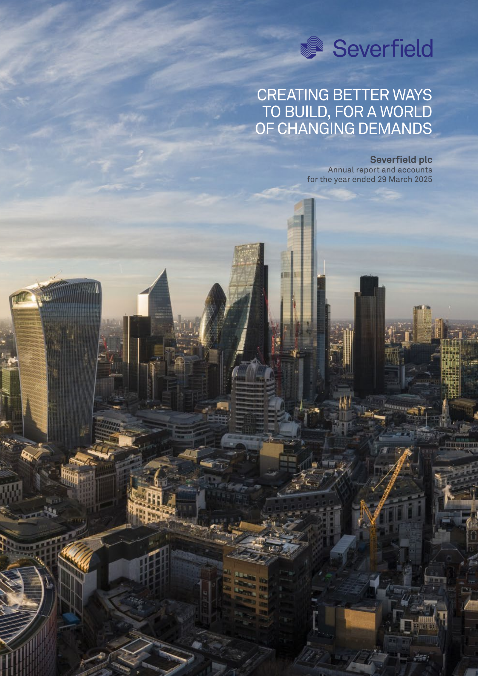 Severfield's H2 2025 Annual report