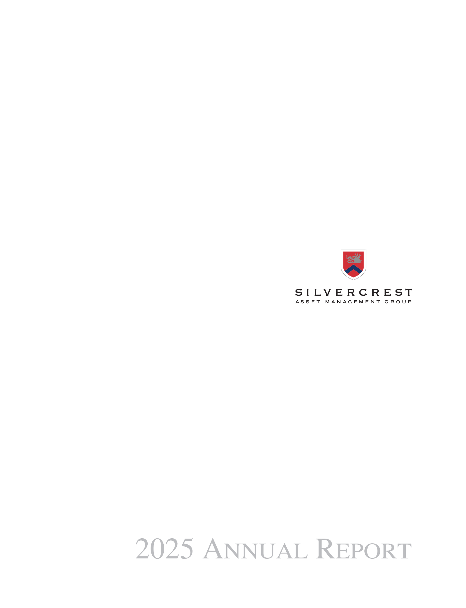 Silvercrest Asset Management Group's Q4 2025 Annual report