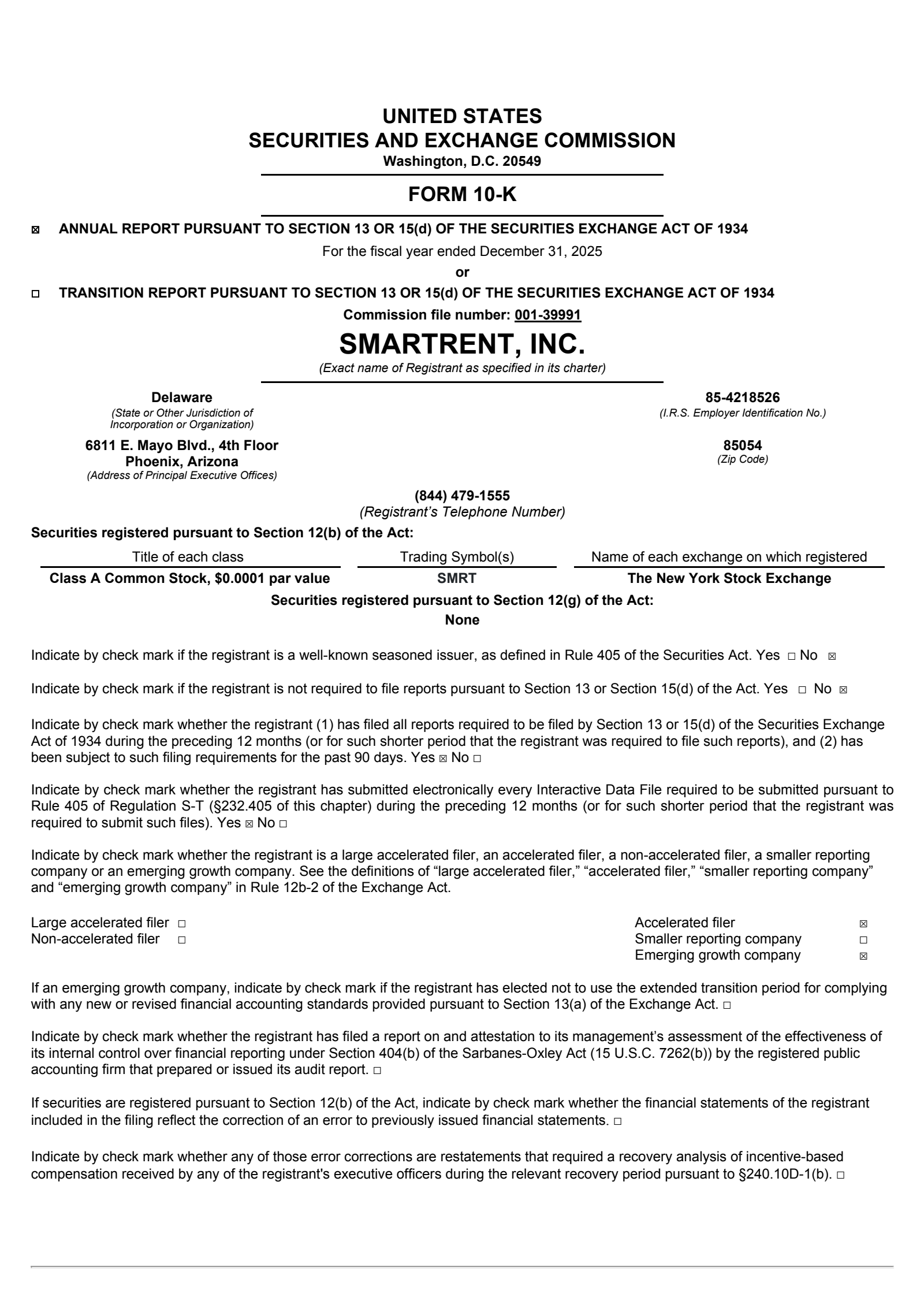 SmartRent's Q4 2025 Annual report
