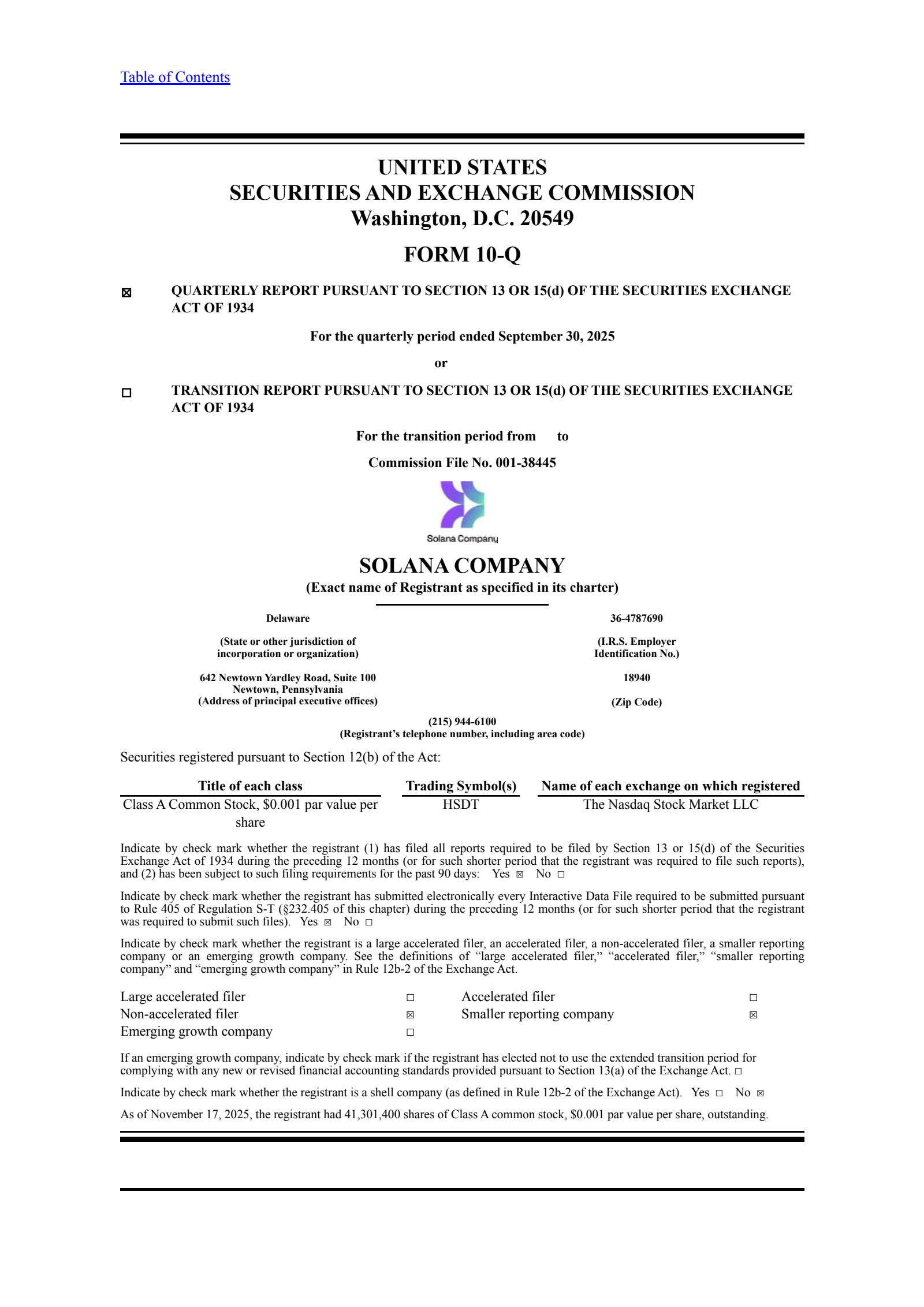 HSDT Q3 2025 Earnings Report on 11/18/2025