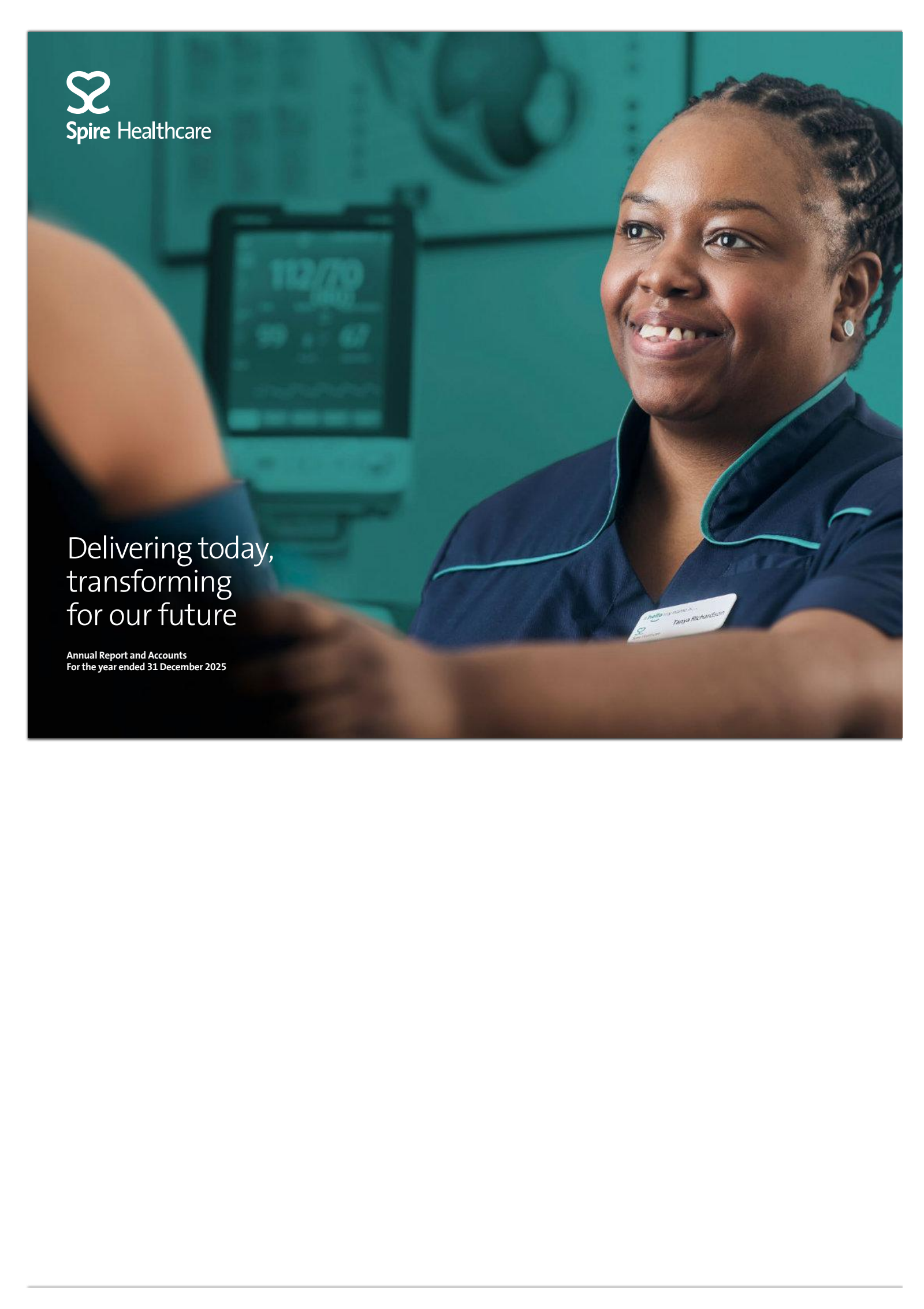 Spire Healthcare Group's H2 2025 Annual report