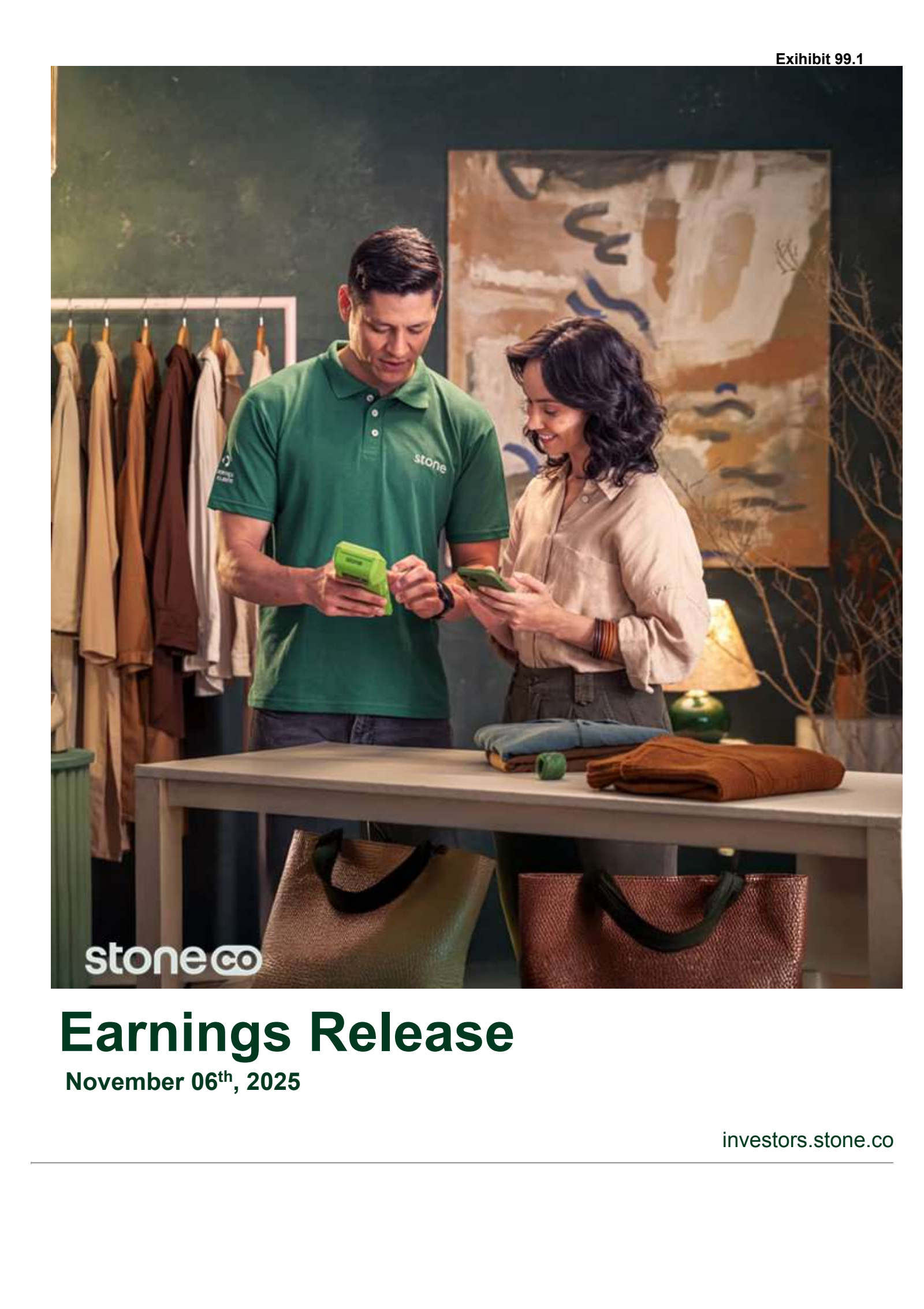 StoneCo's Q3 2025 Earnings Release