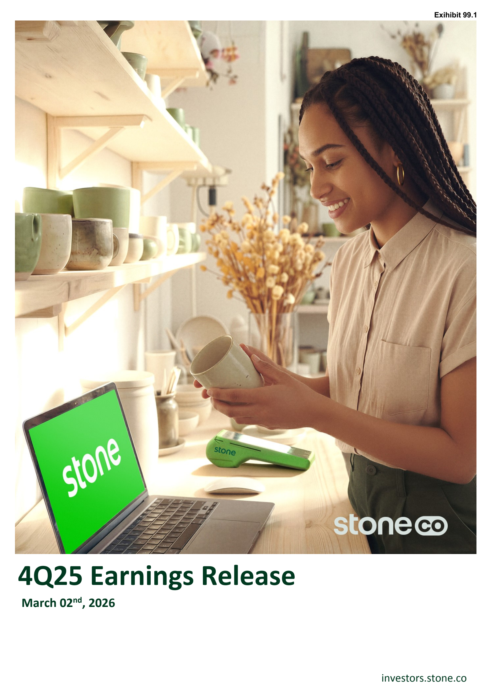 StoneCo's Q4 2025 Press Release