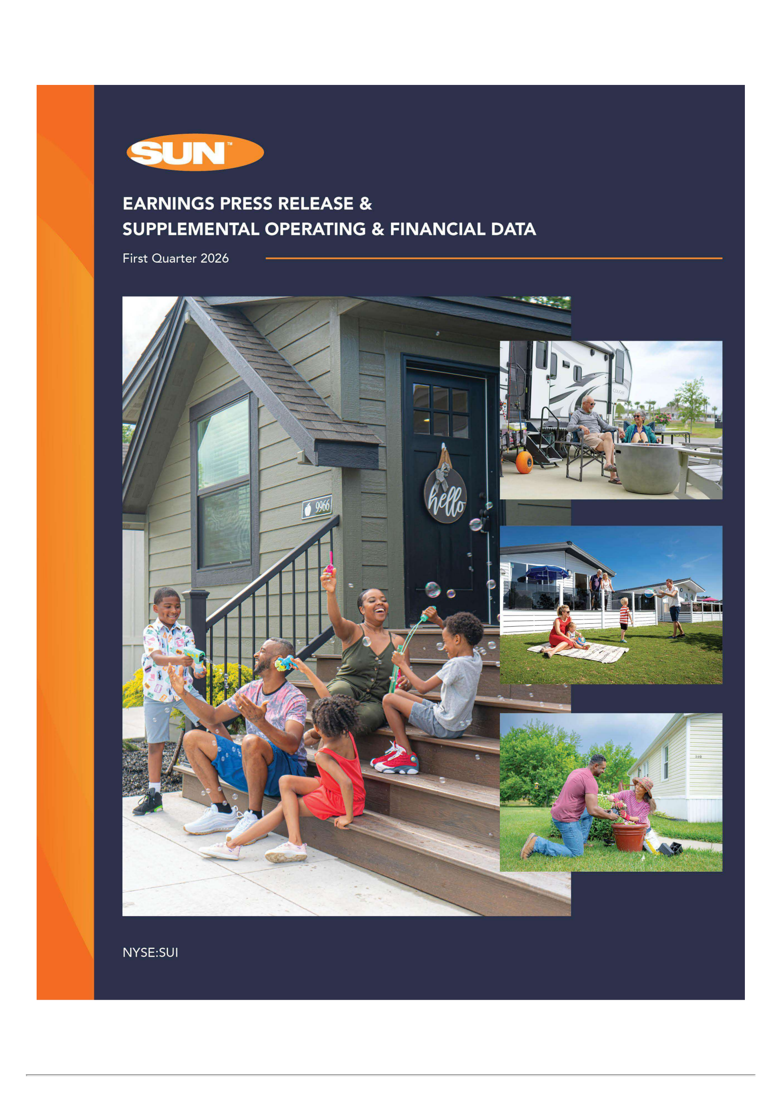 Sun Communities' Q1 2026 Press Release