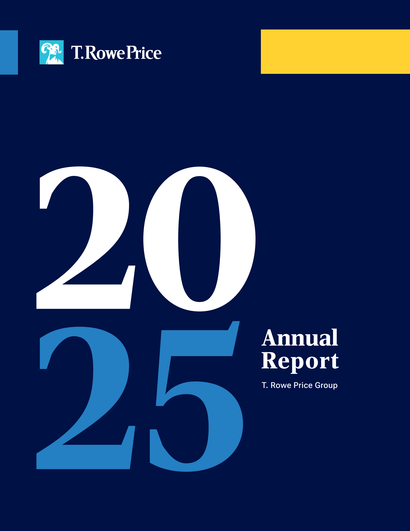 T. Rowe Price Group's Q4 2025 Annual report