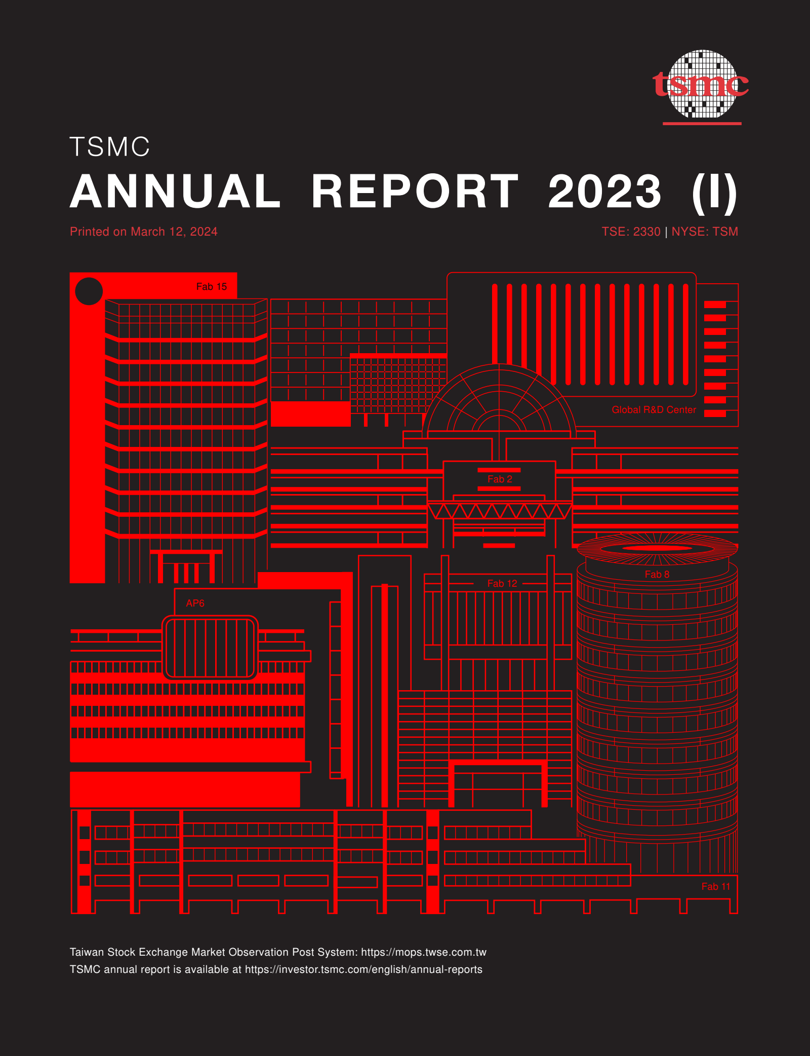 Taiwan Semiconductor Manufacturing's Q4 2023 Annual report