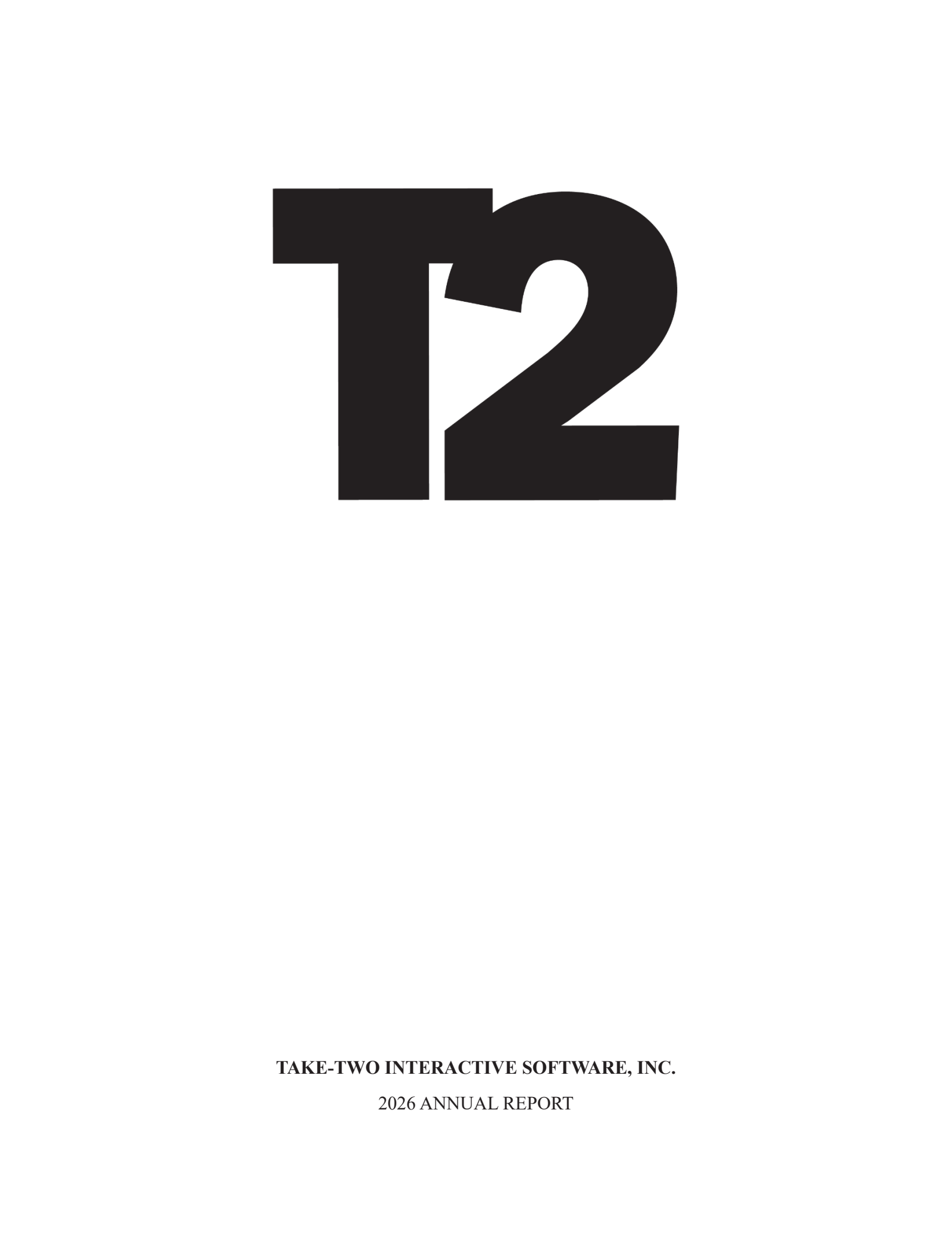 Take-Two Interactive Software's Q4 2026 Annual report