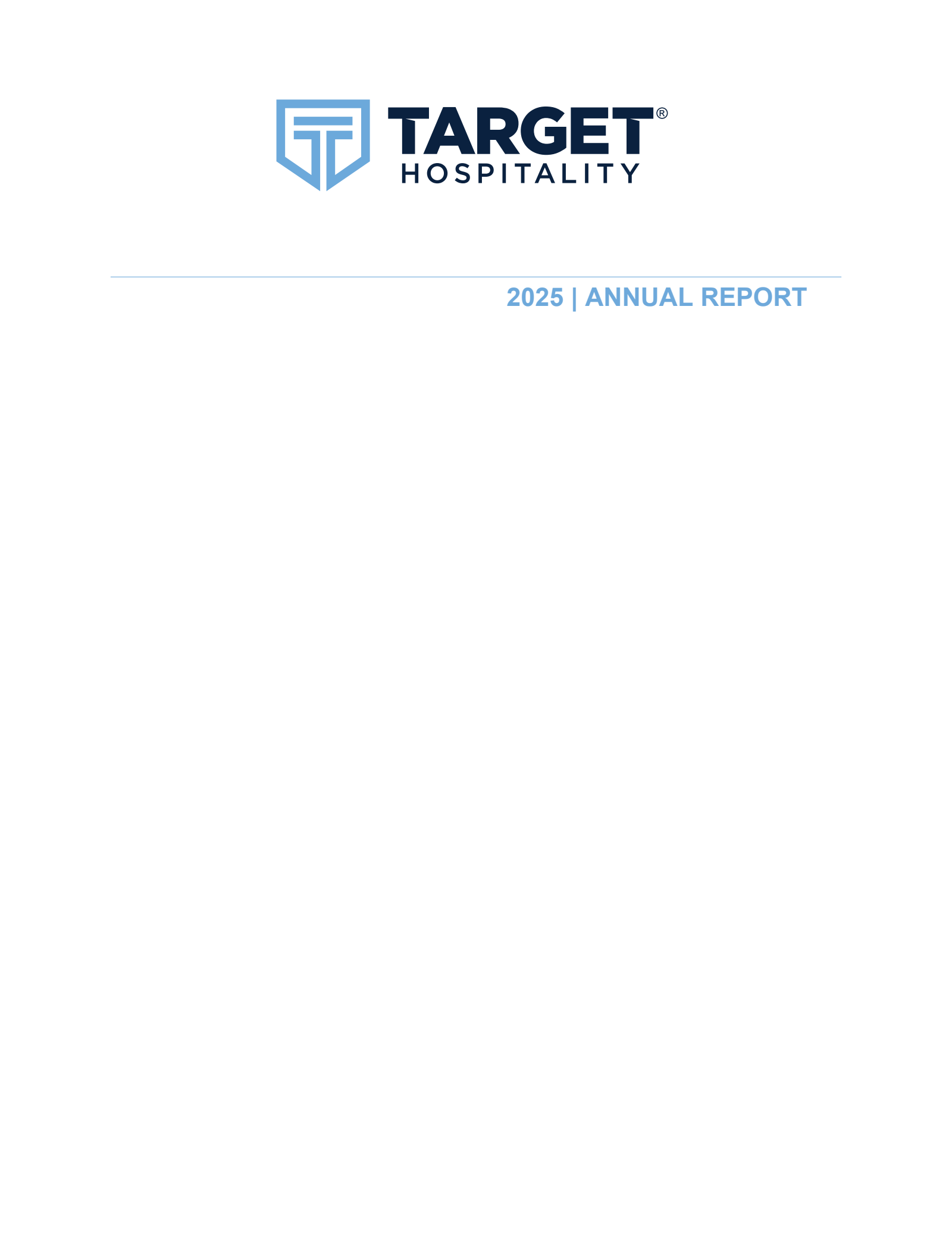 Target Hospitality's Q4 2025 Annual report