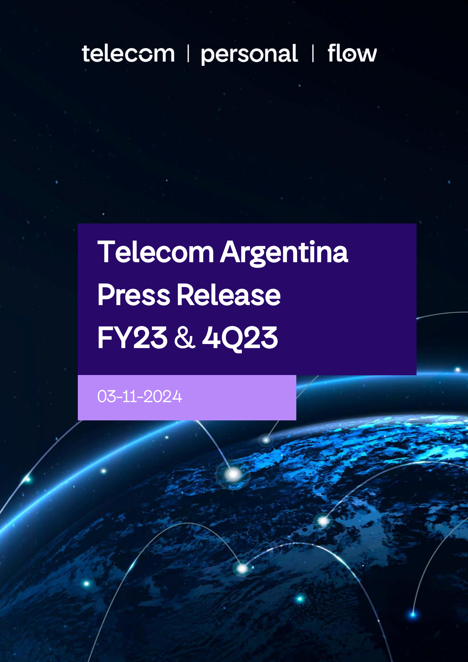 Telecom Argentina's Q4 2023 Press Release