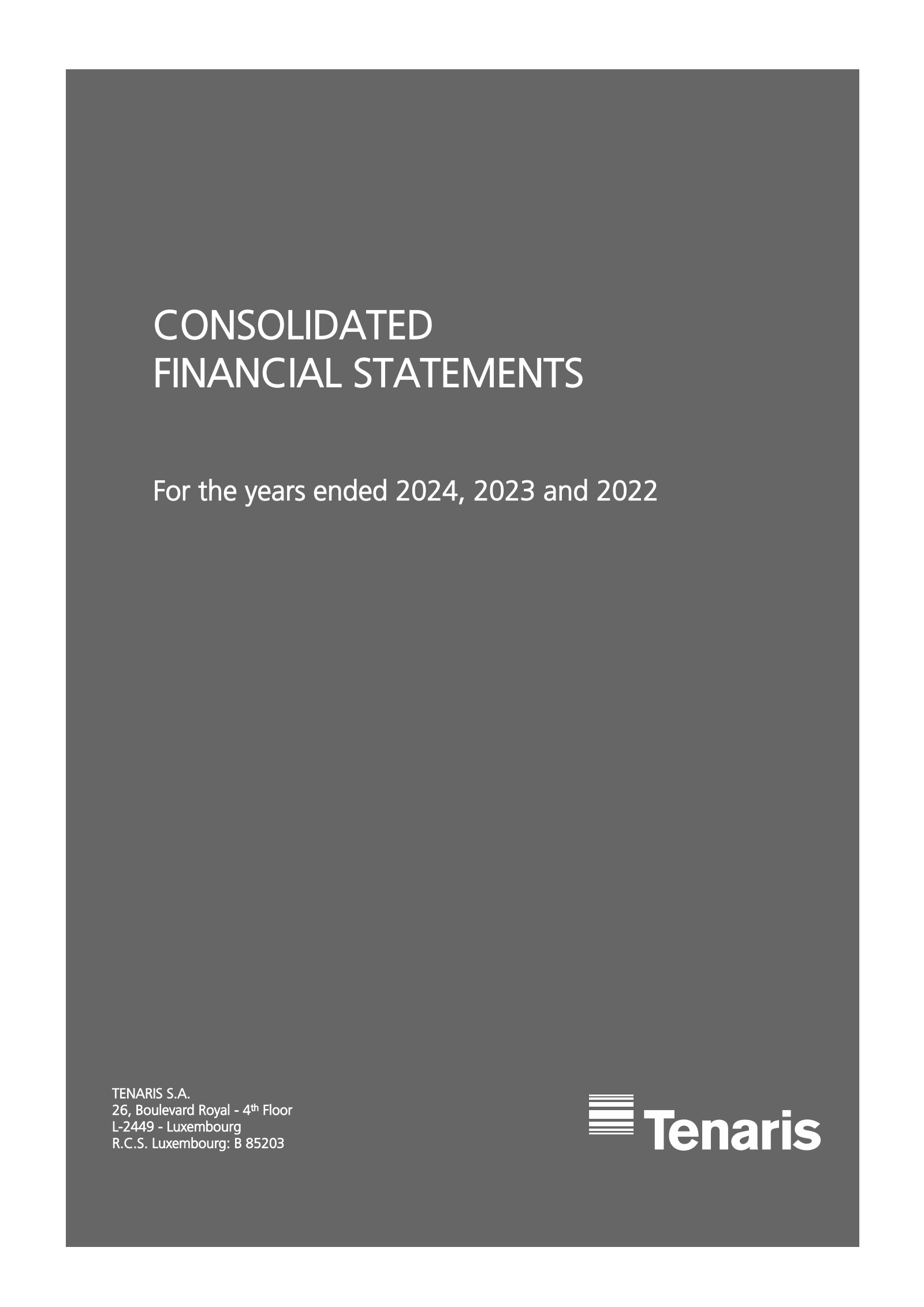 Tenaris' Q4 2024 Interim report