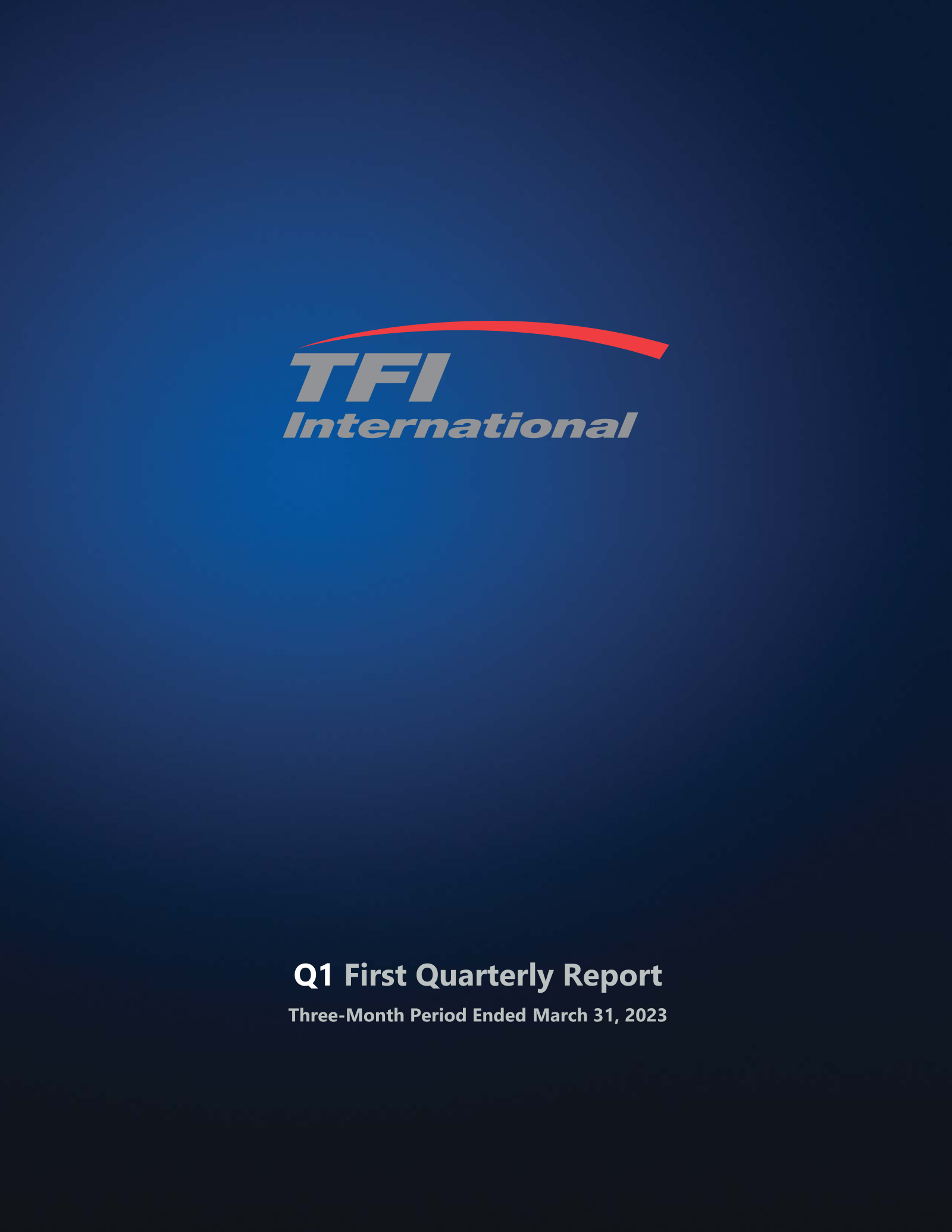 Tfi Rseult TFII Q1 2023 Earnings Report on 4/25/2023