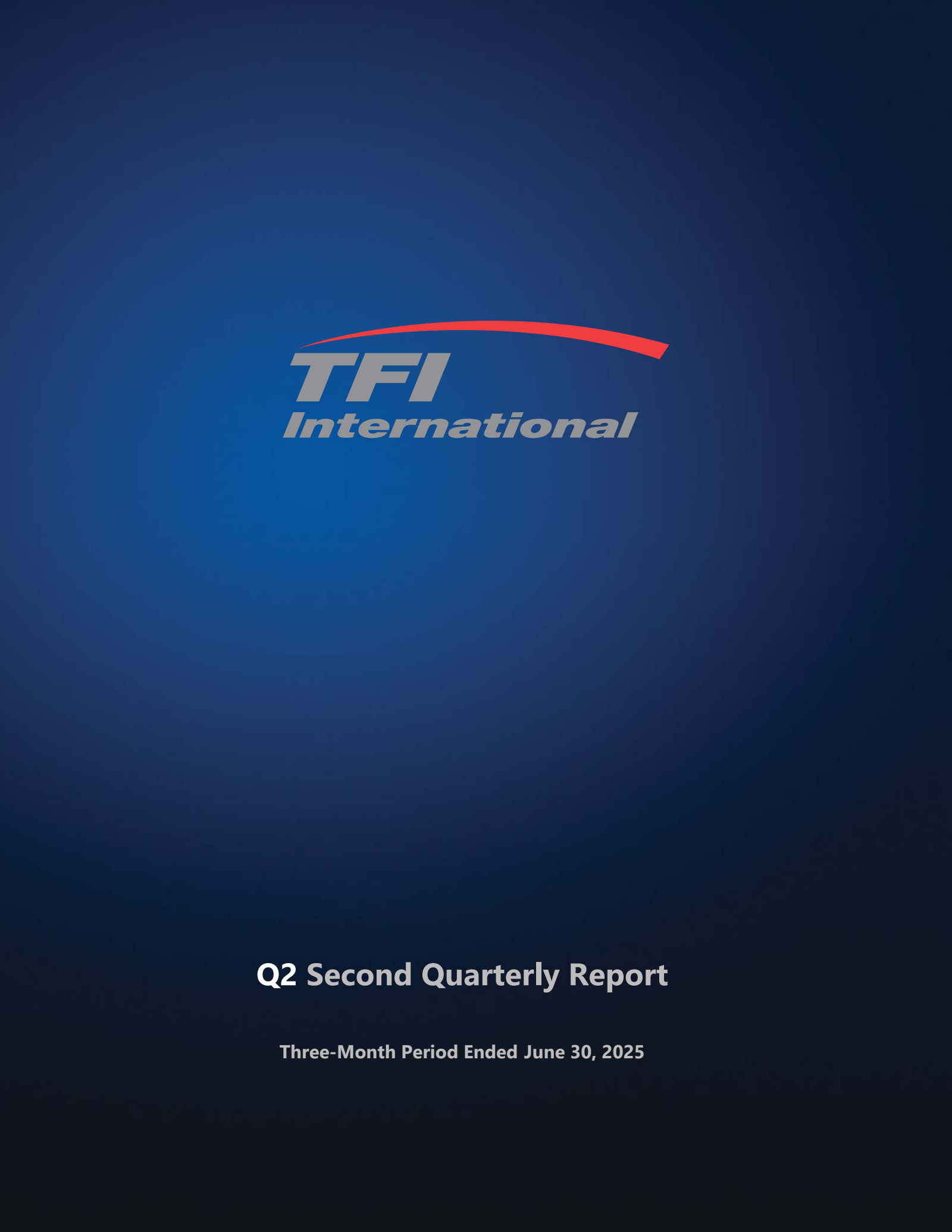 TFI International's Q2 2025 Interim report