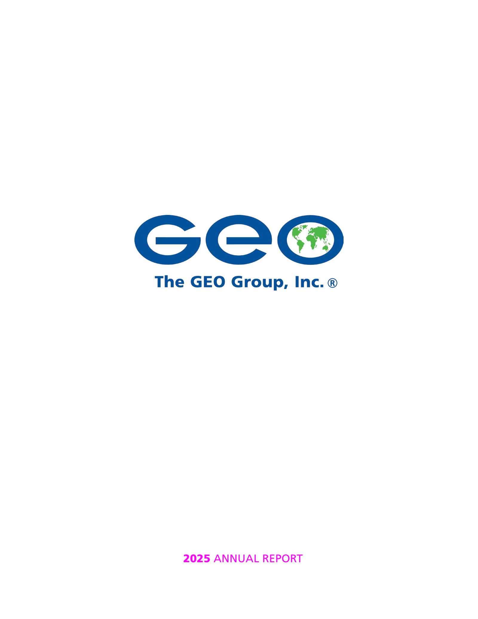 Geo Group's Q4 2025 Annual report