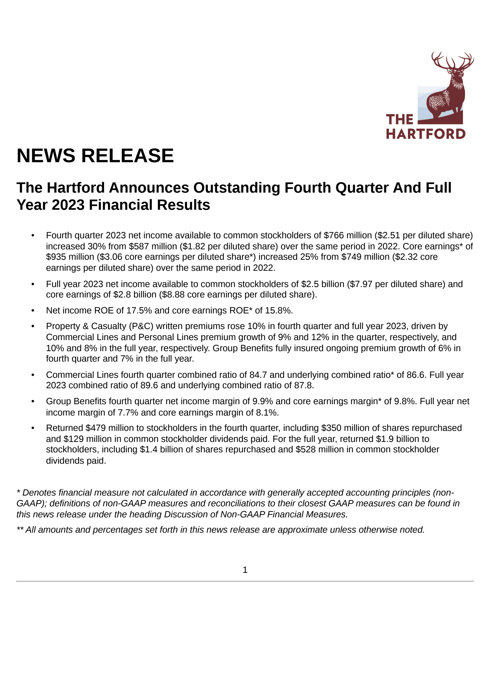 Village Super Market's Q4 2023 Press Release