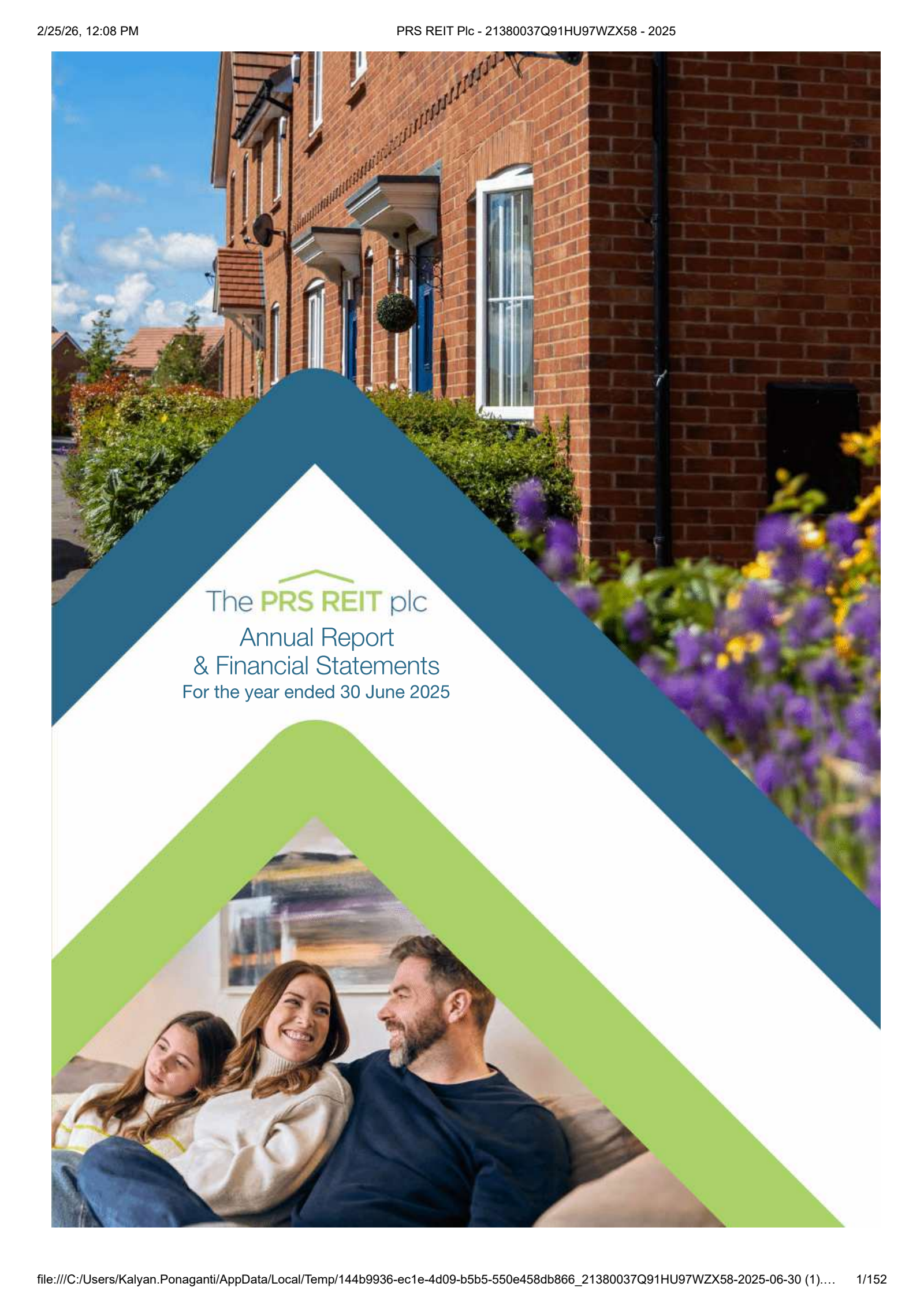 Prs Reit's H2 2025 Annual report