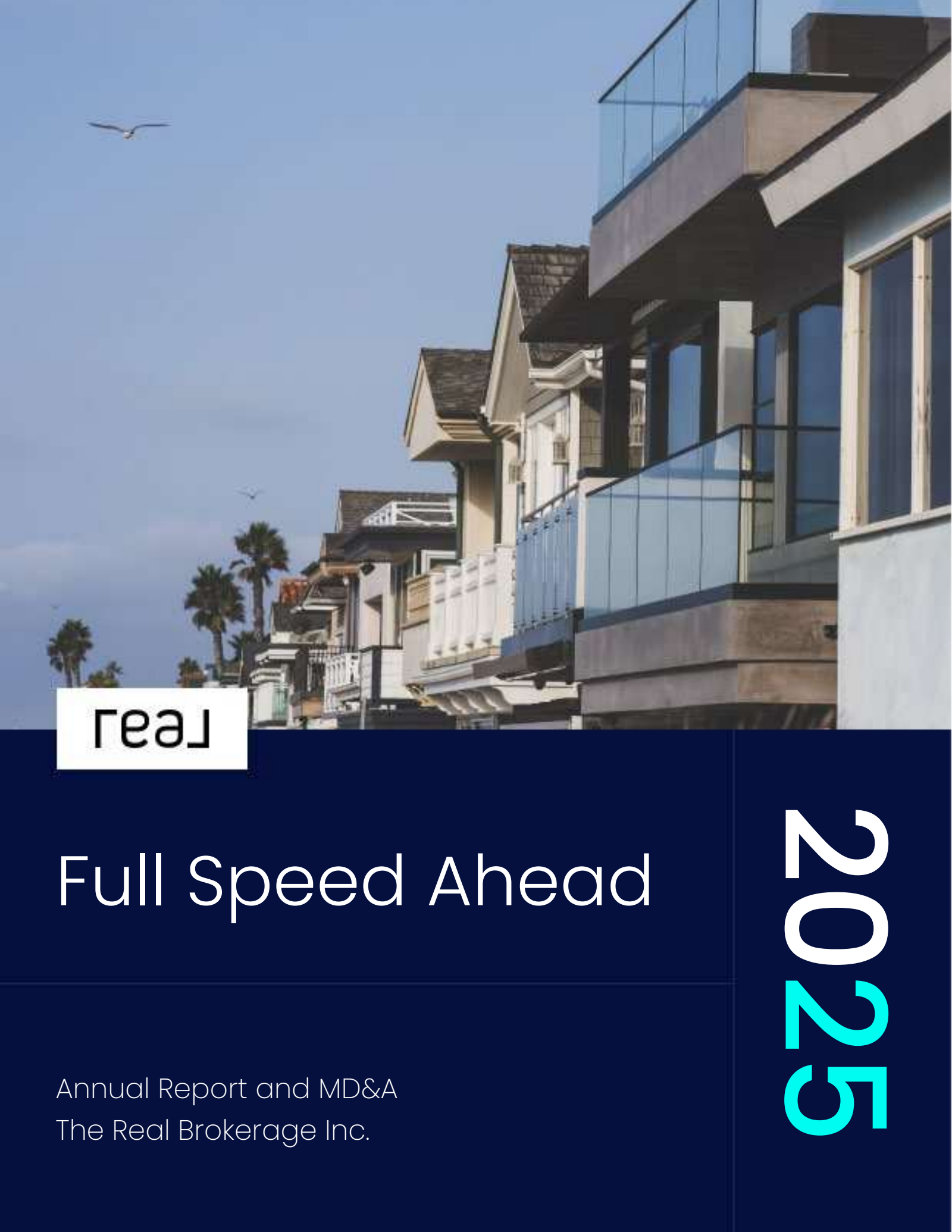 Real Brokerage's Q4 2025 Annual report