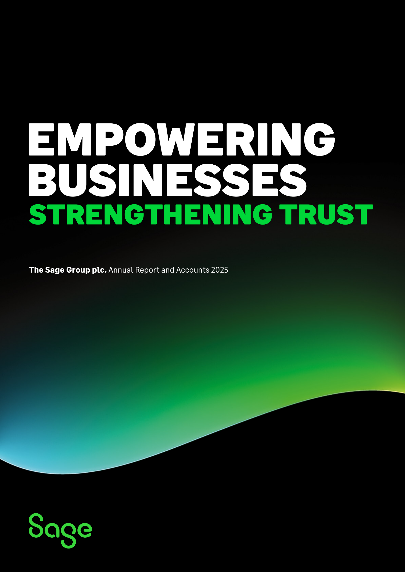 The Sage Group's H2 2025 Annual report