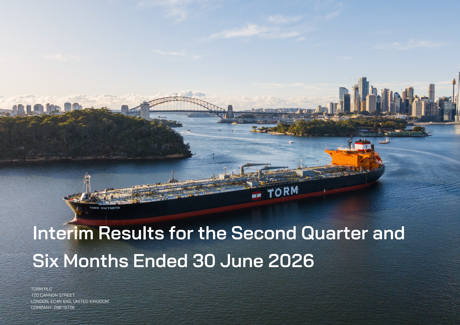 Torm's Q2 2026 Interim report