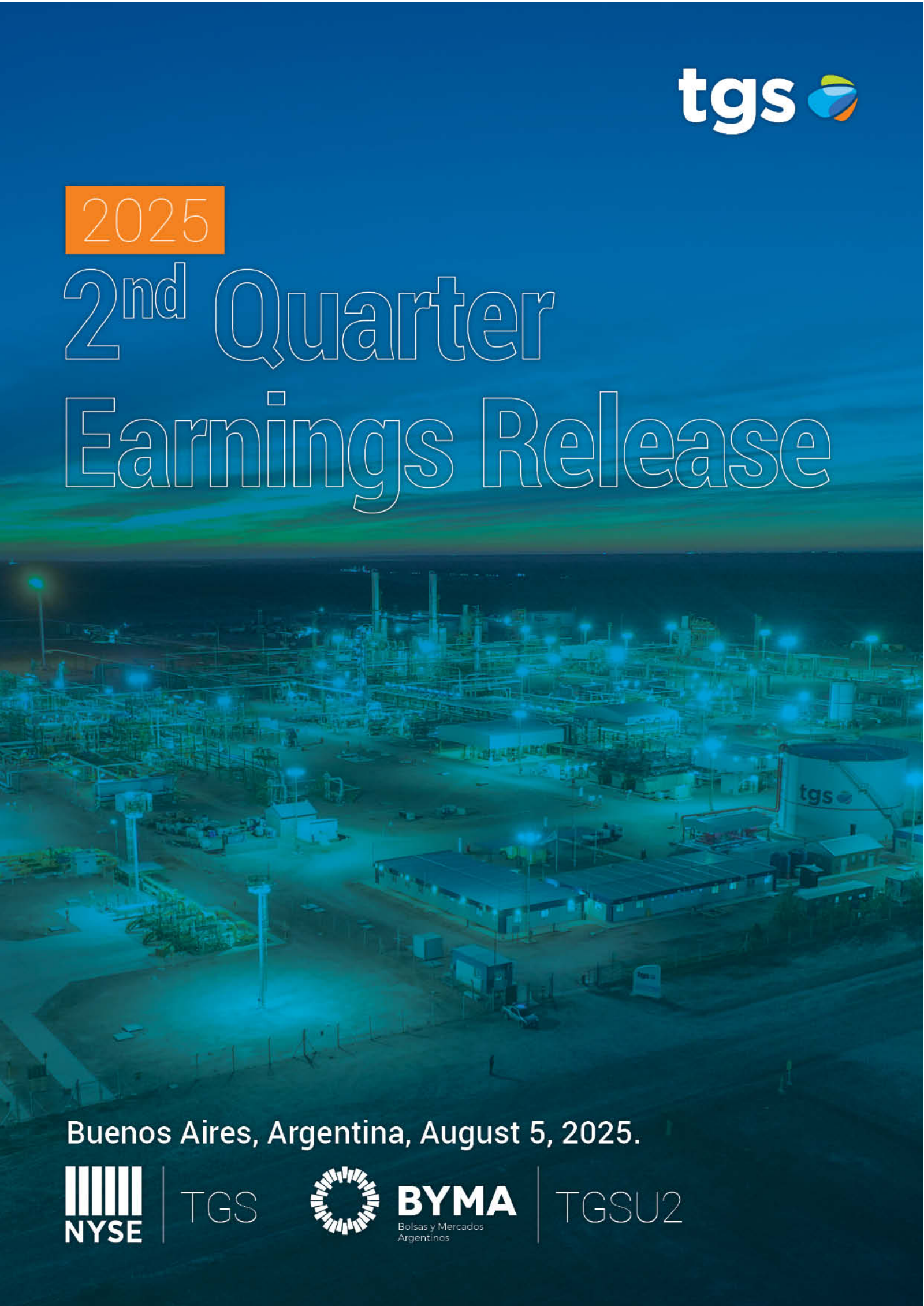 Transportadora De Gas Sa Ord B's Q2 2025 Interim report