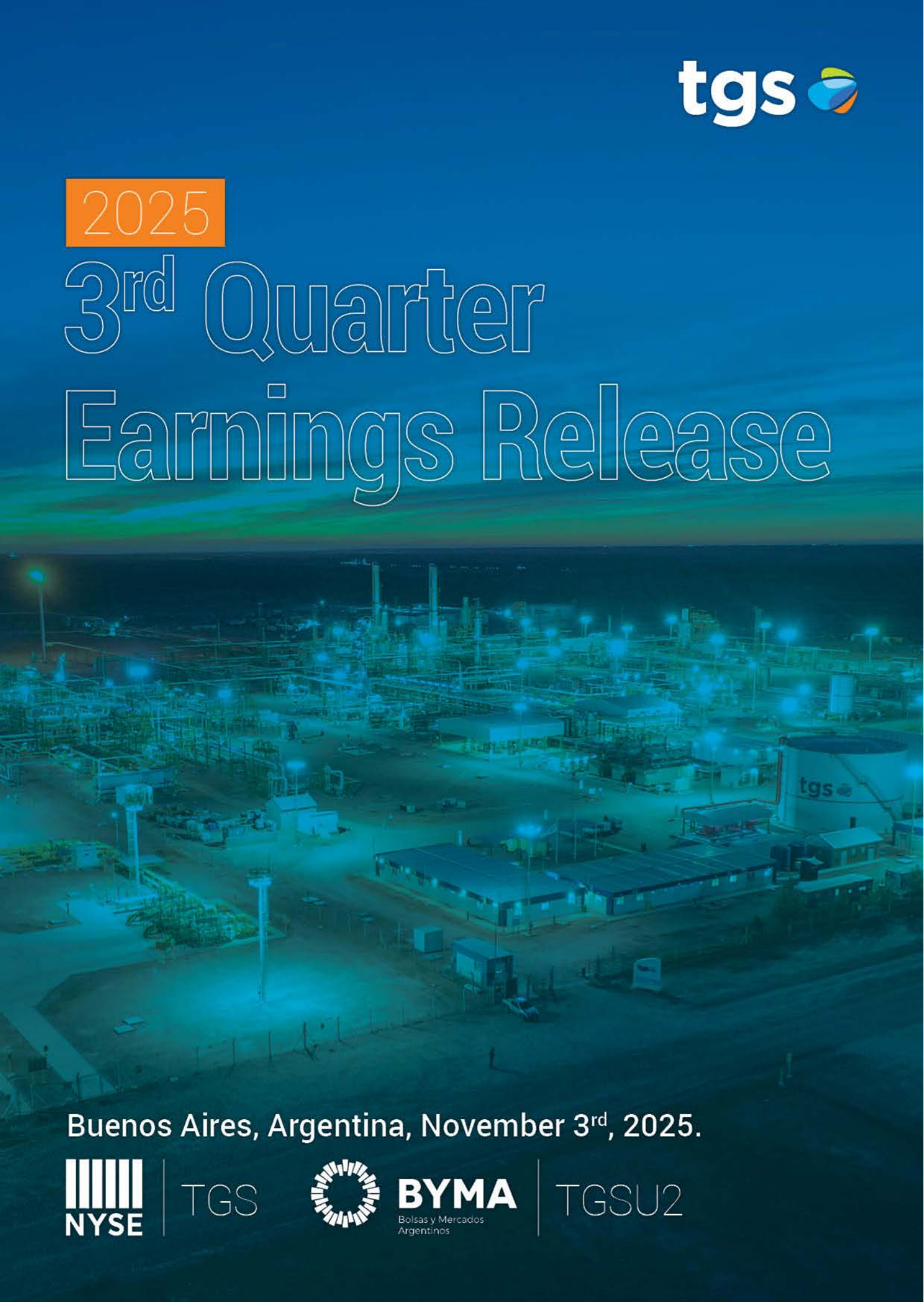 Transportadora De Gas Sa Ord B's Q3 2025 Interim Report