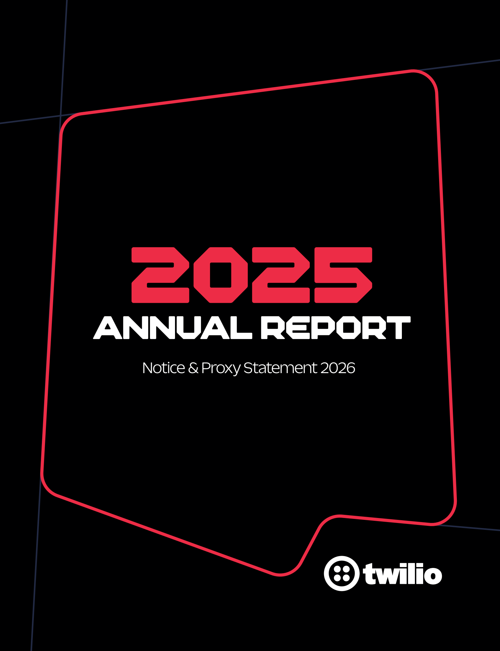 Twilio's Q4 2025 Annual report