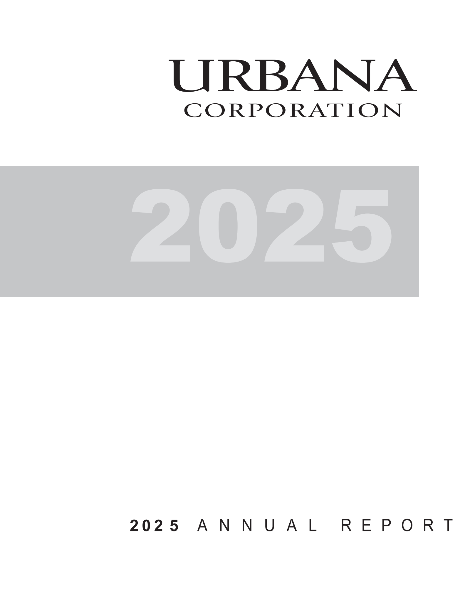 Urbana's Q4 2025 Annual report
