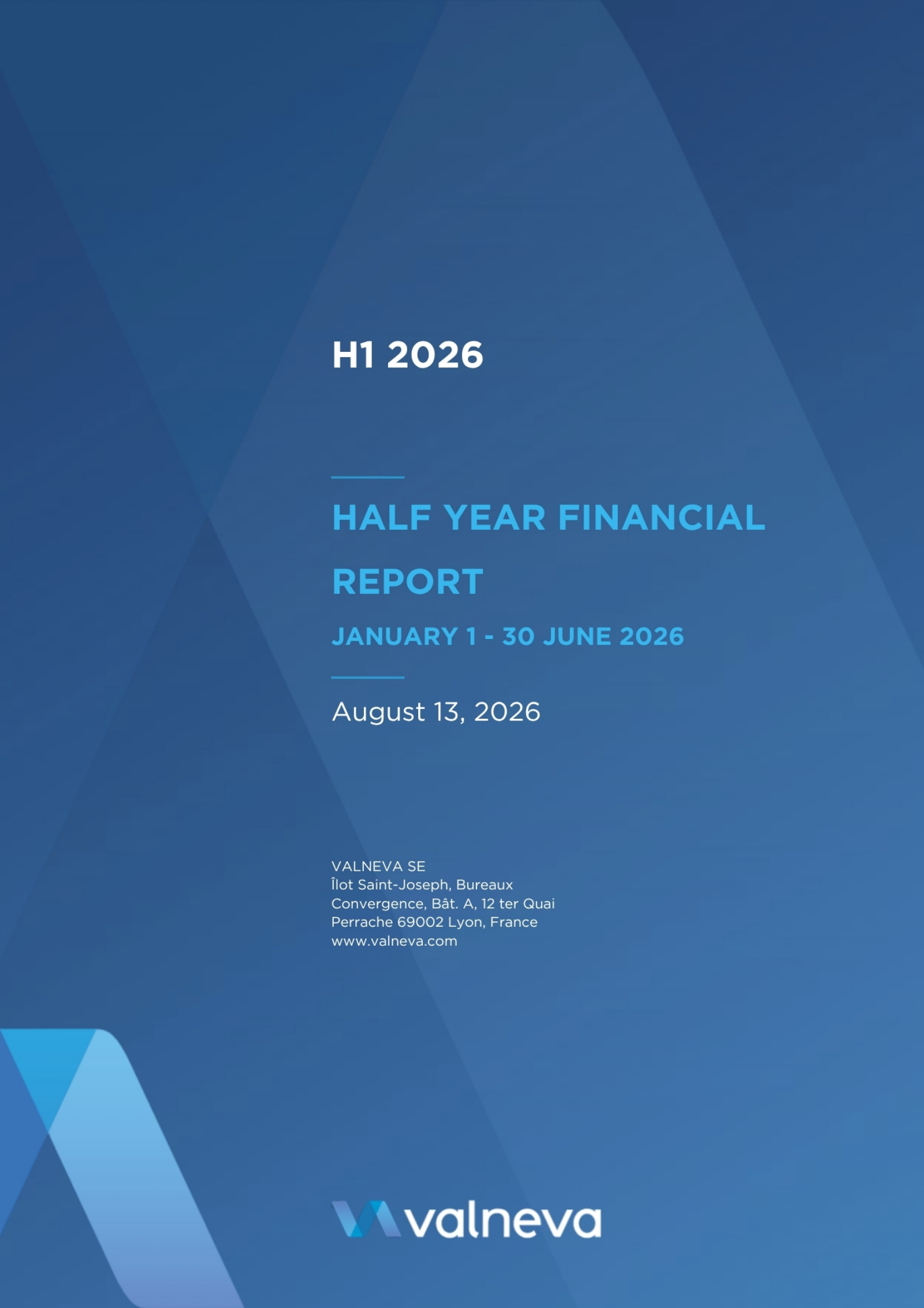 Valneva's Q2 2026 Interim report