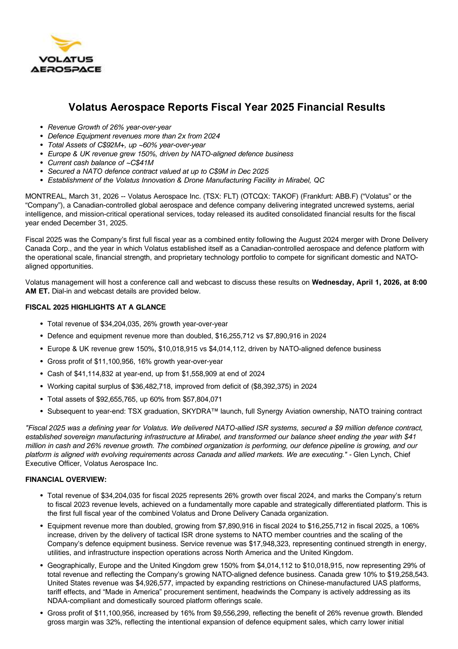 Corpay's Q4 2025 Press Release