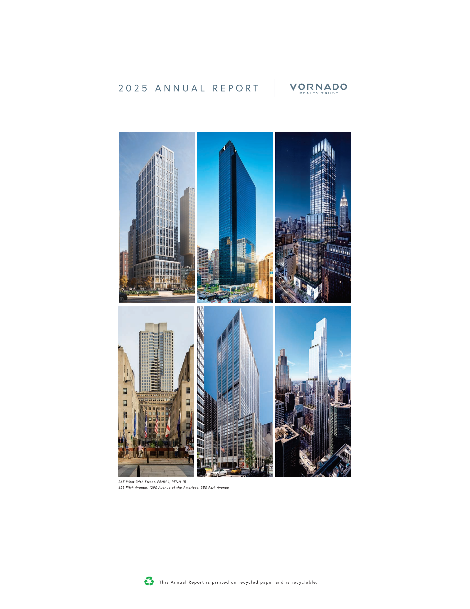 Vornado Realty Trust's Q4 2025 Annual report