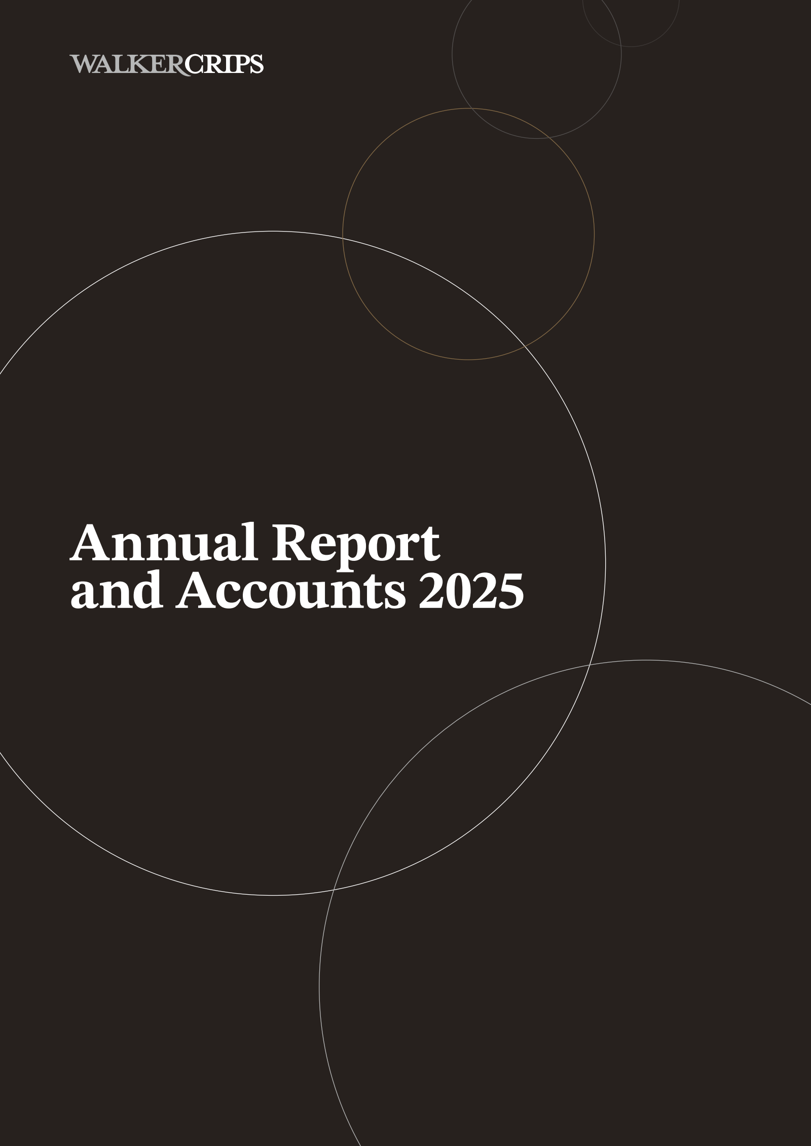 Walker Crips Group's H2 2025 Annual report
