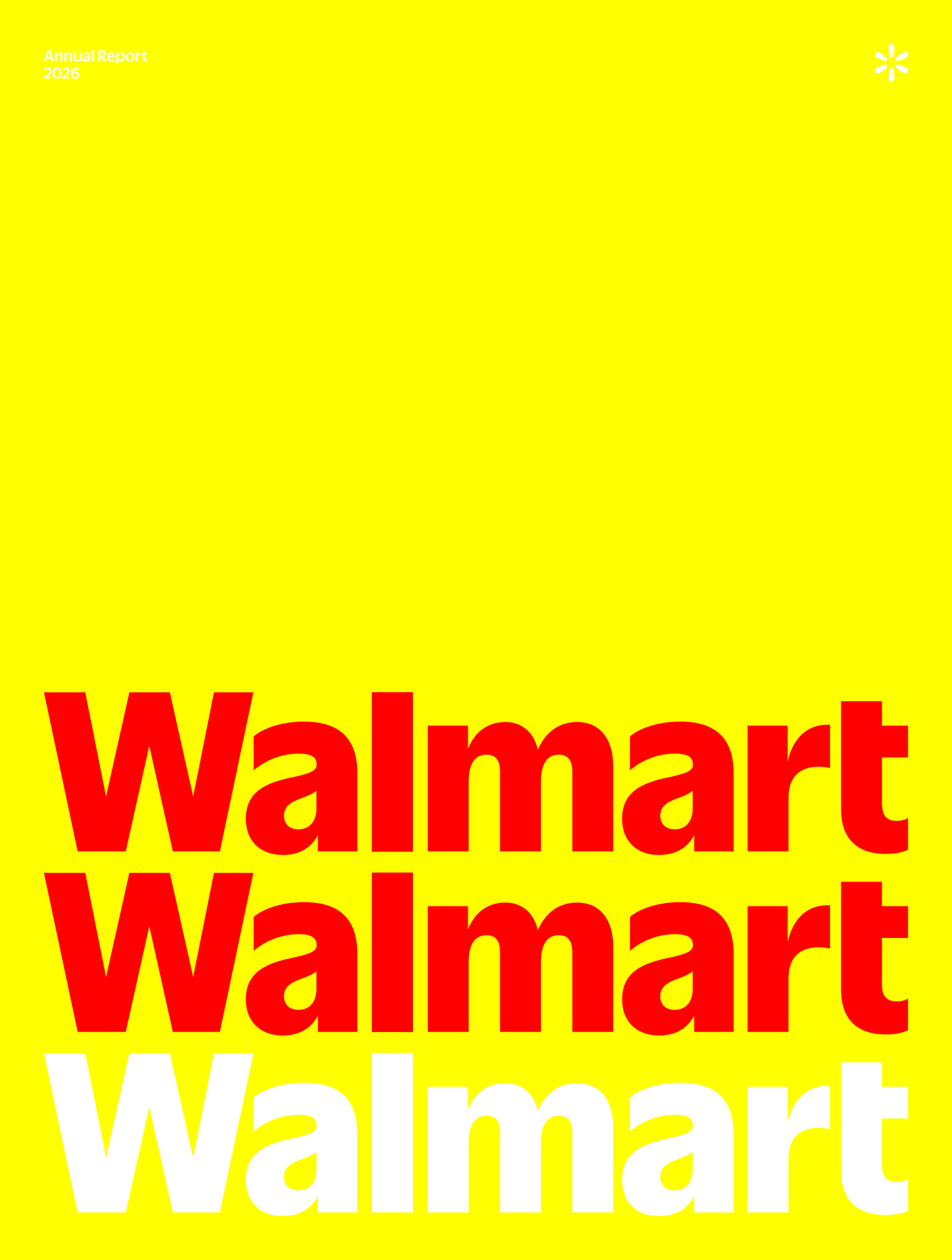 Walmart's Q4 2026 Annual report
