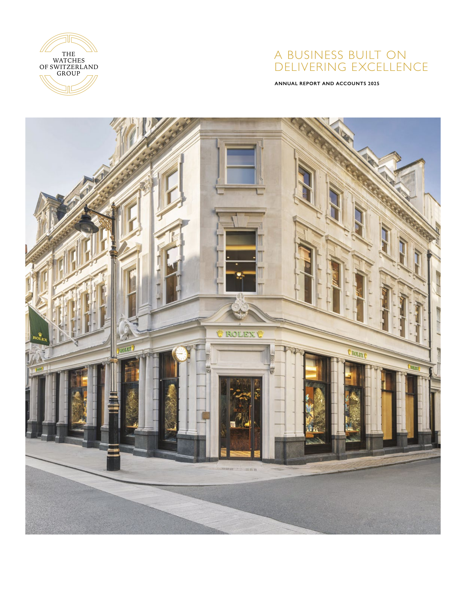 Watches of Switzerland Group's H2 2025 Annual report