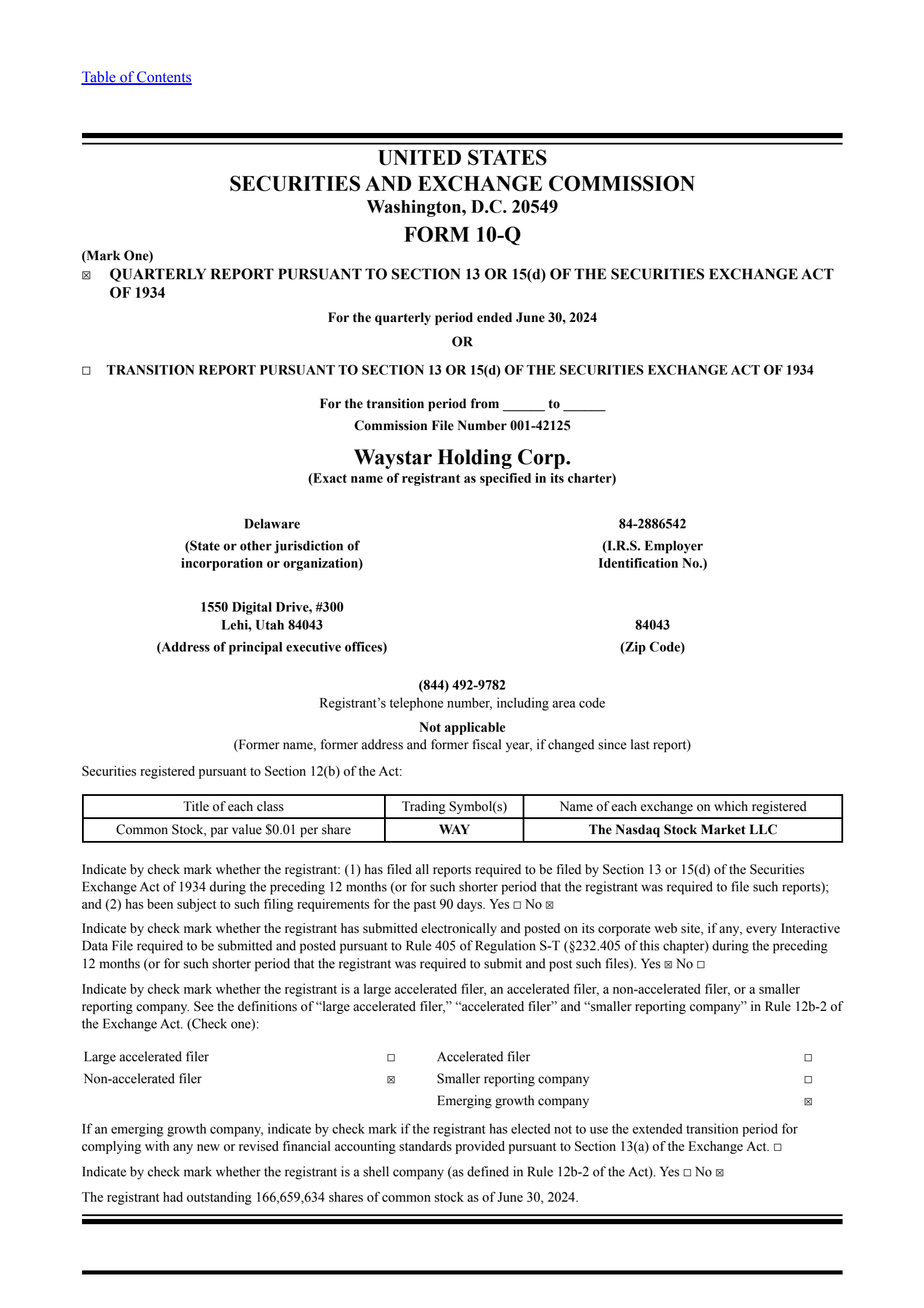 Waystar Reports WAY Q2 2024 Earnings Report on 8/7/2024